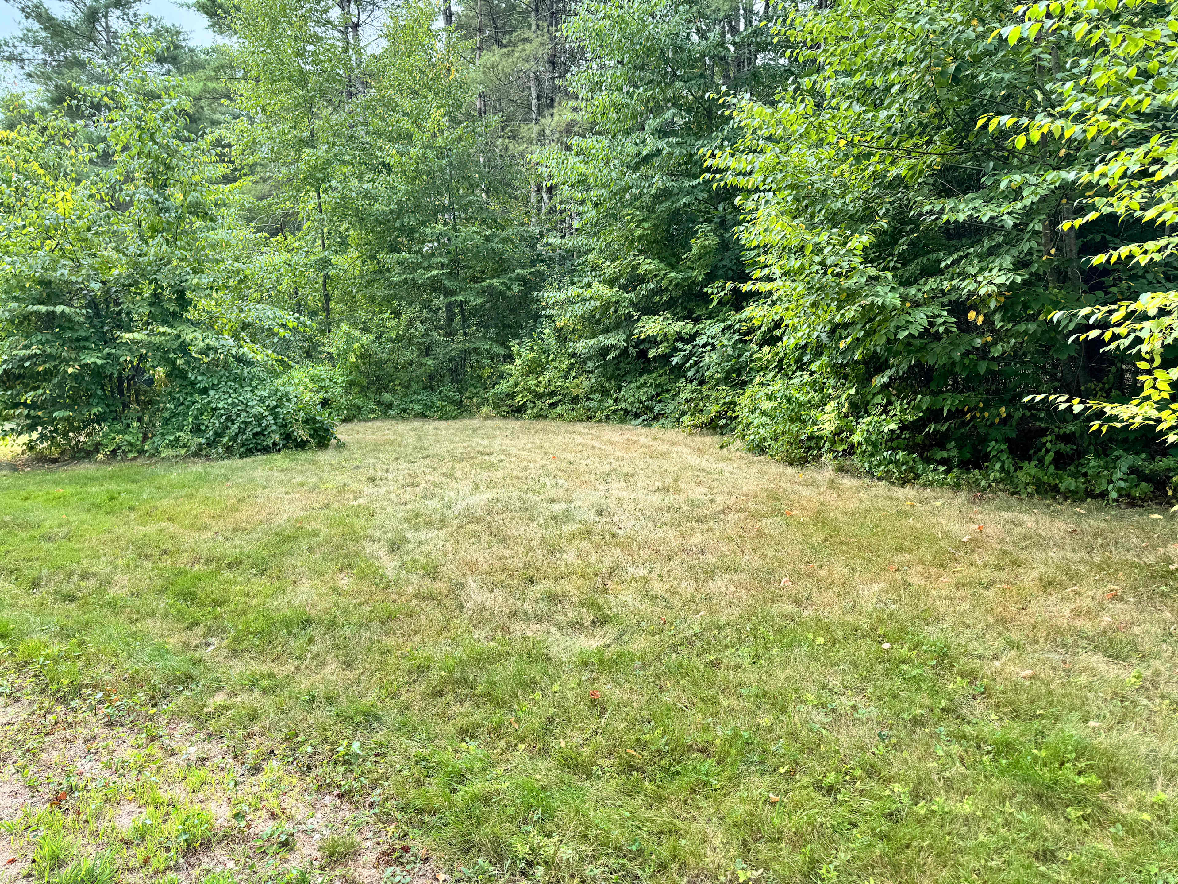 Most private spot (no street visibility)