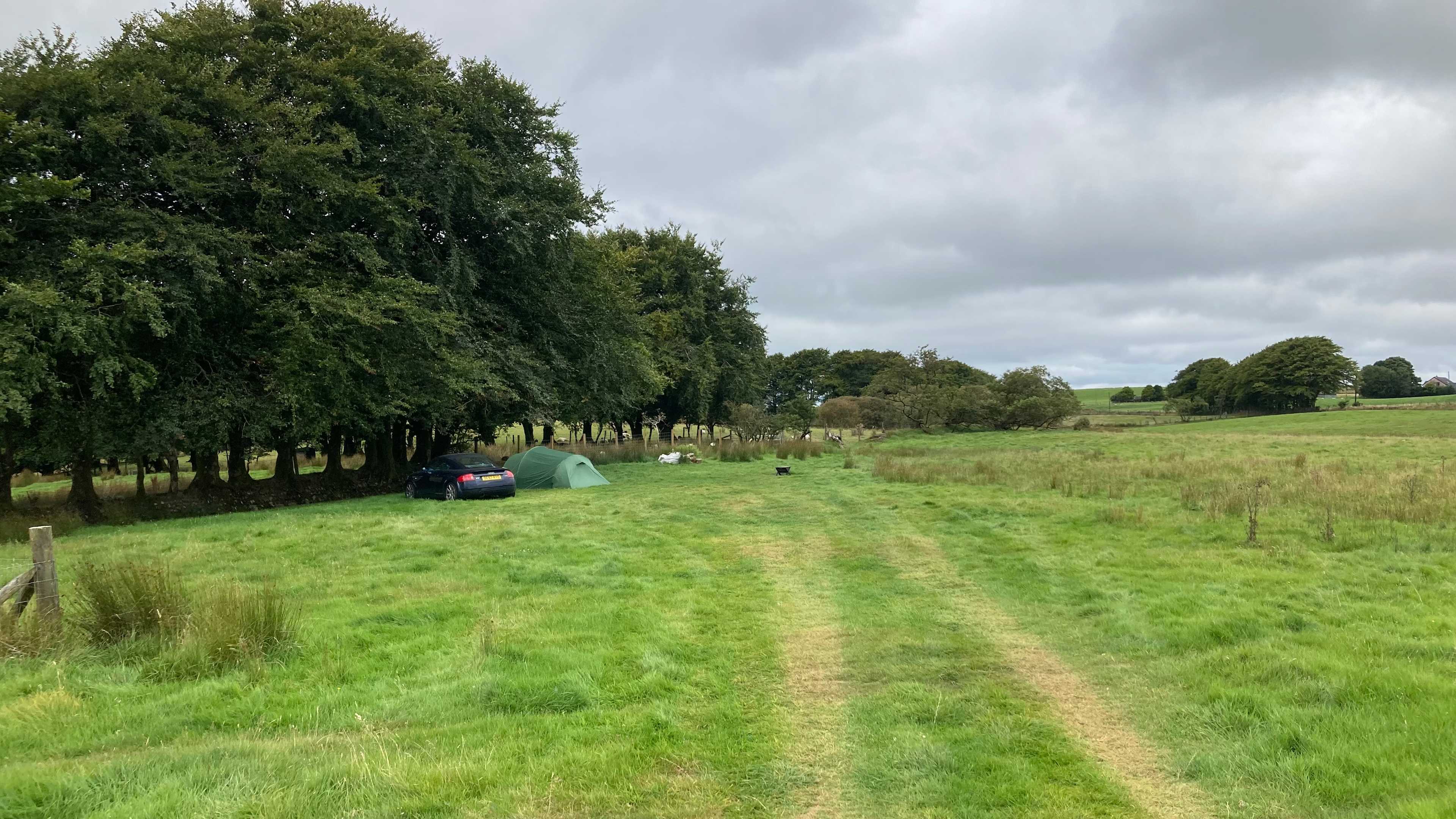 Ffynnonwen Farm Wild Camping
