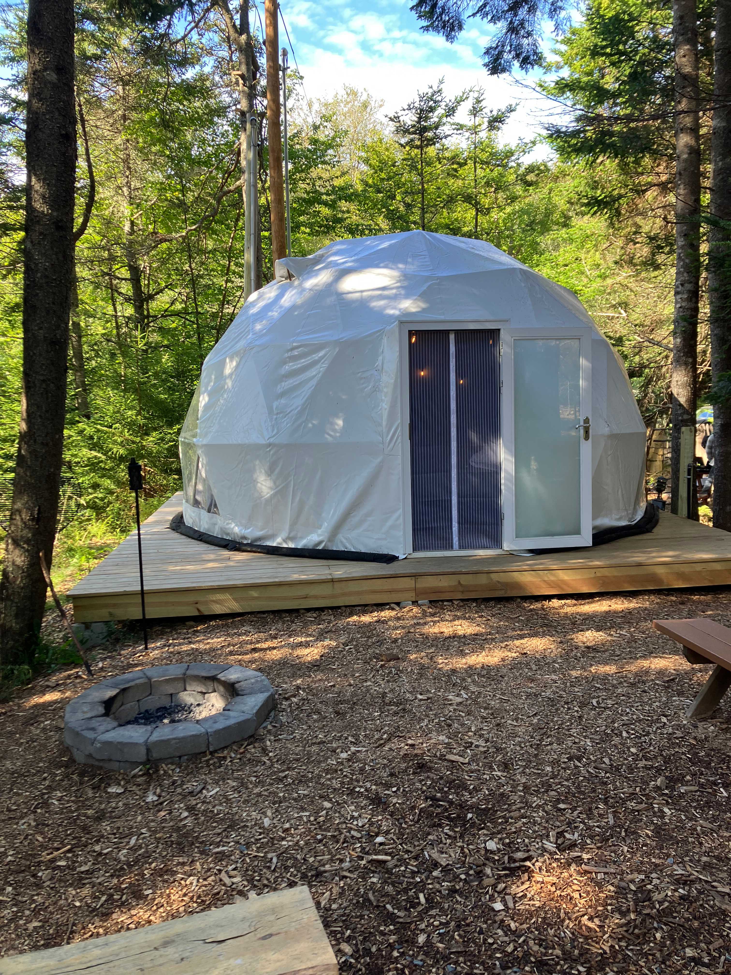 Four Acre Woods Island Campground