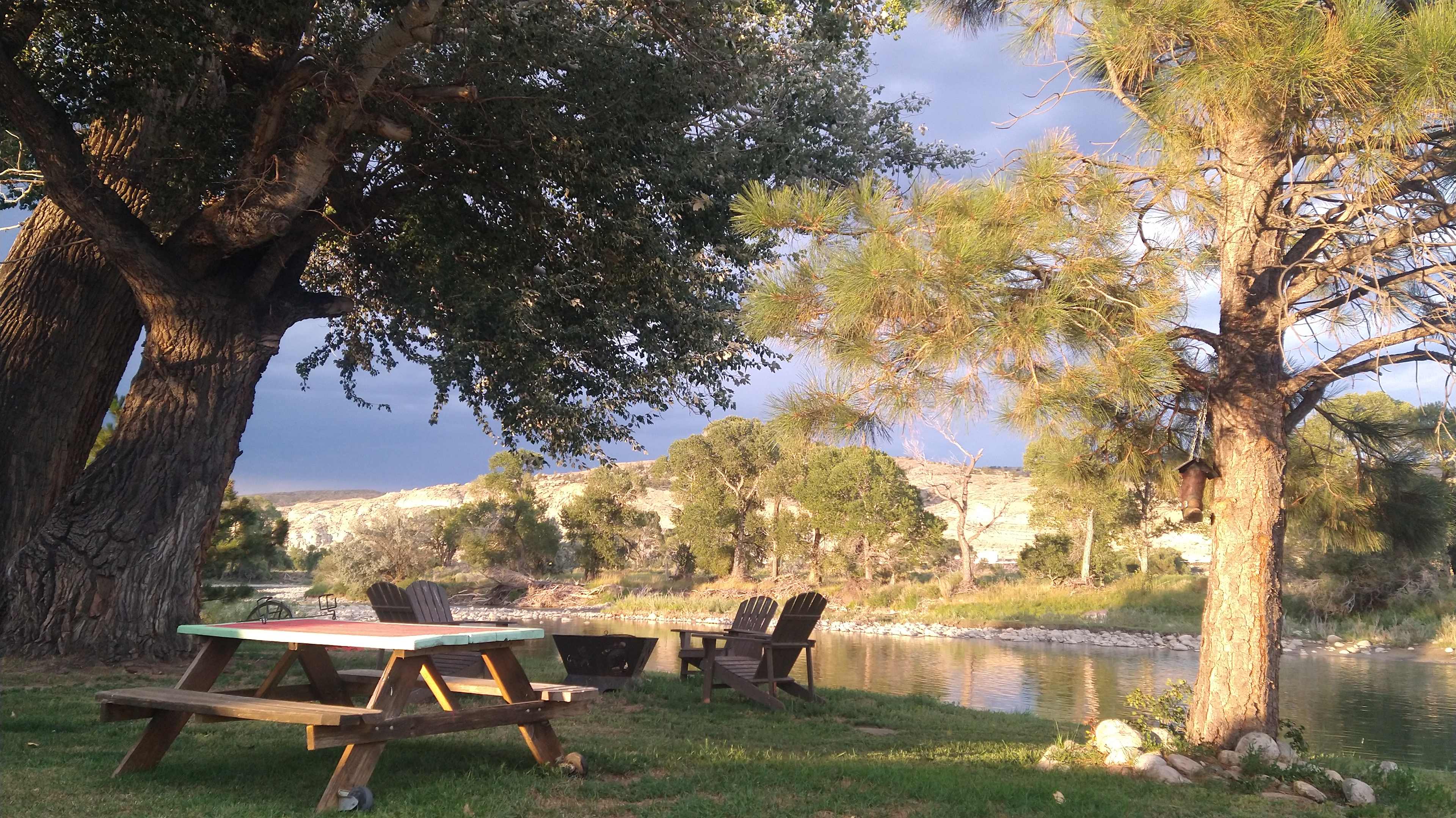 Picnic are and fire pit