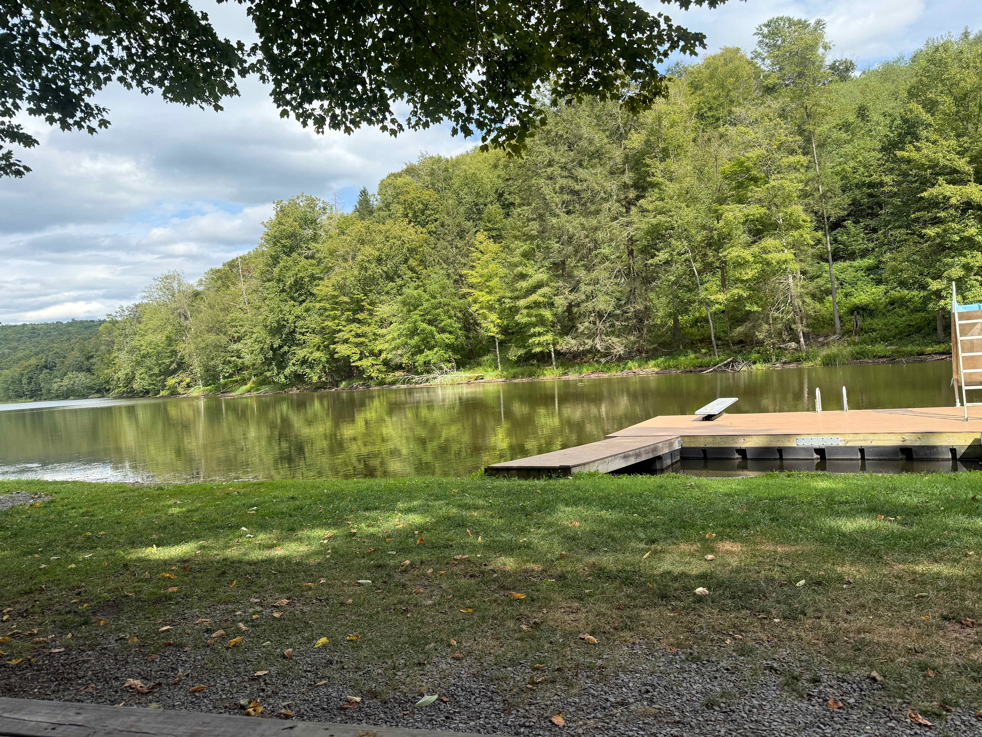 Lake Front Campsite !!!