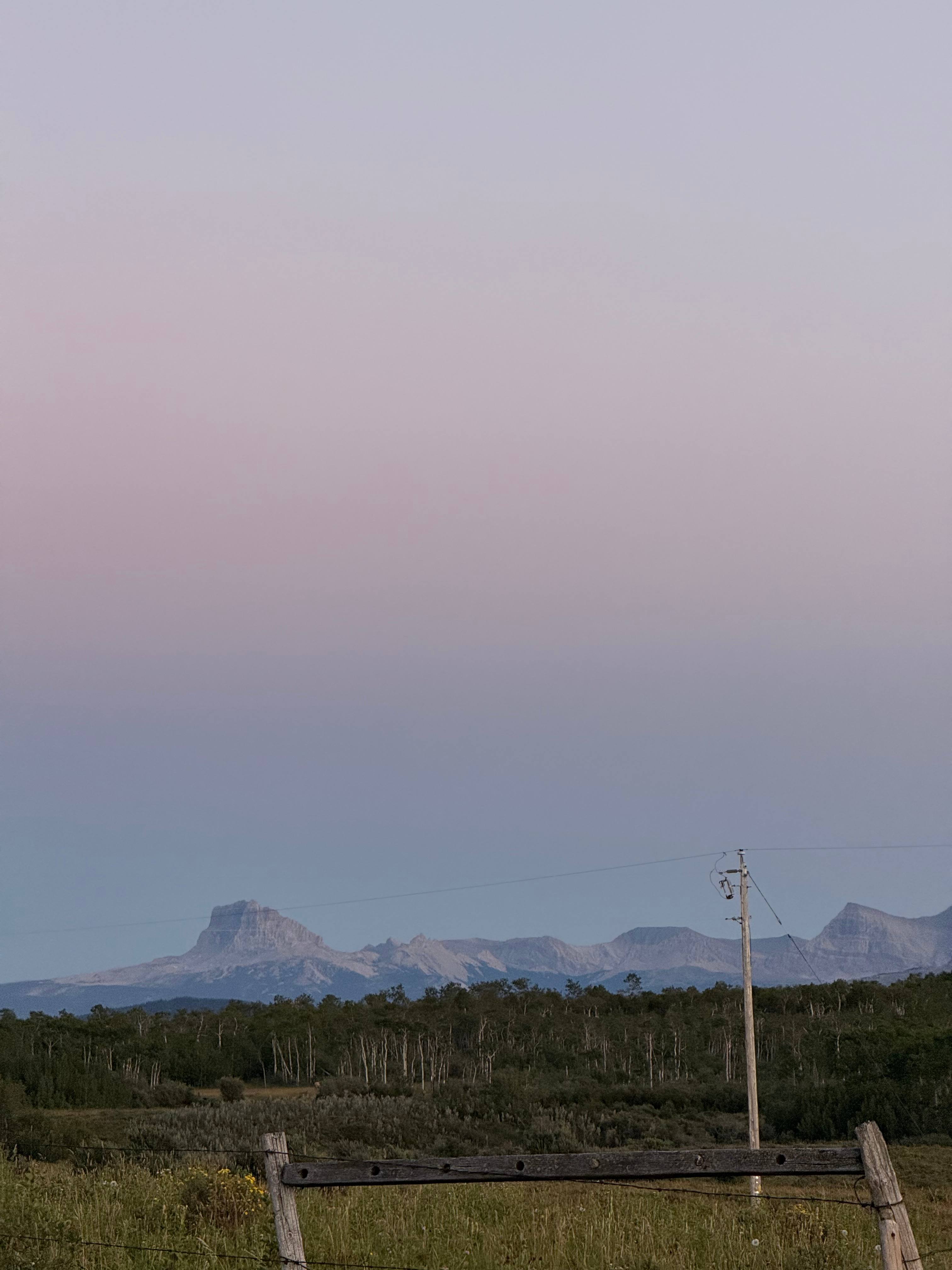 Camping with Mountain Views