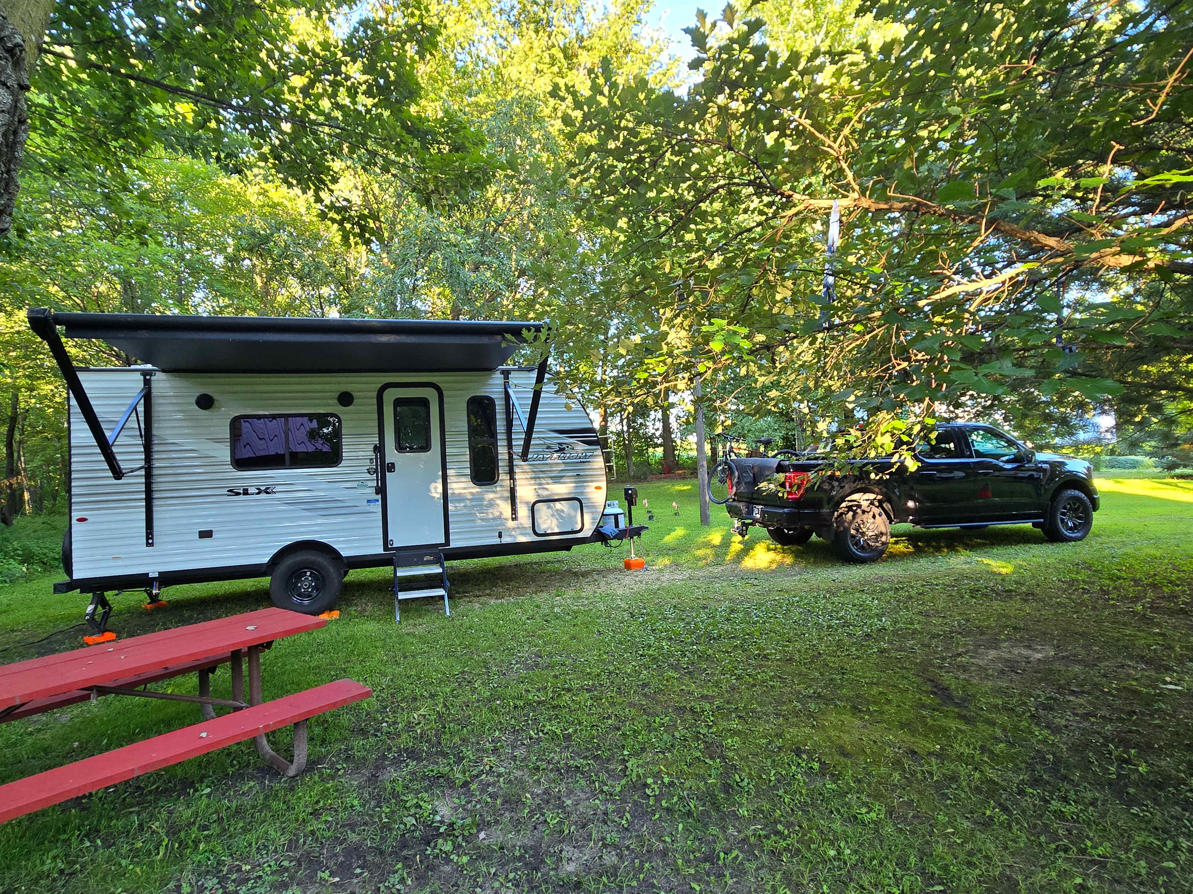The Hill Family Camping
