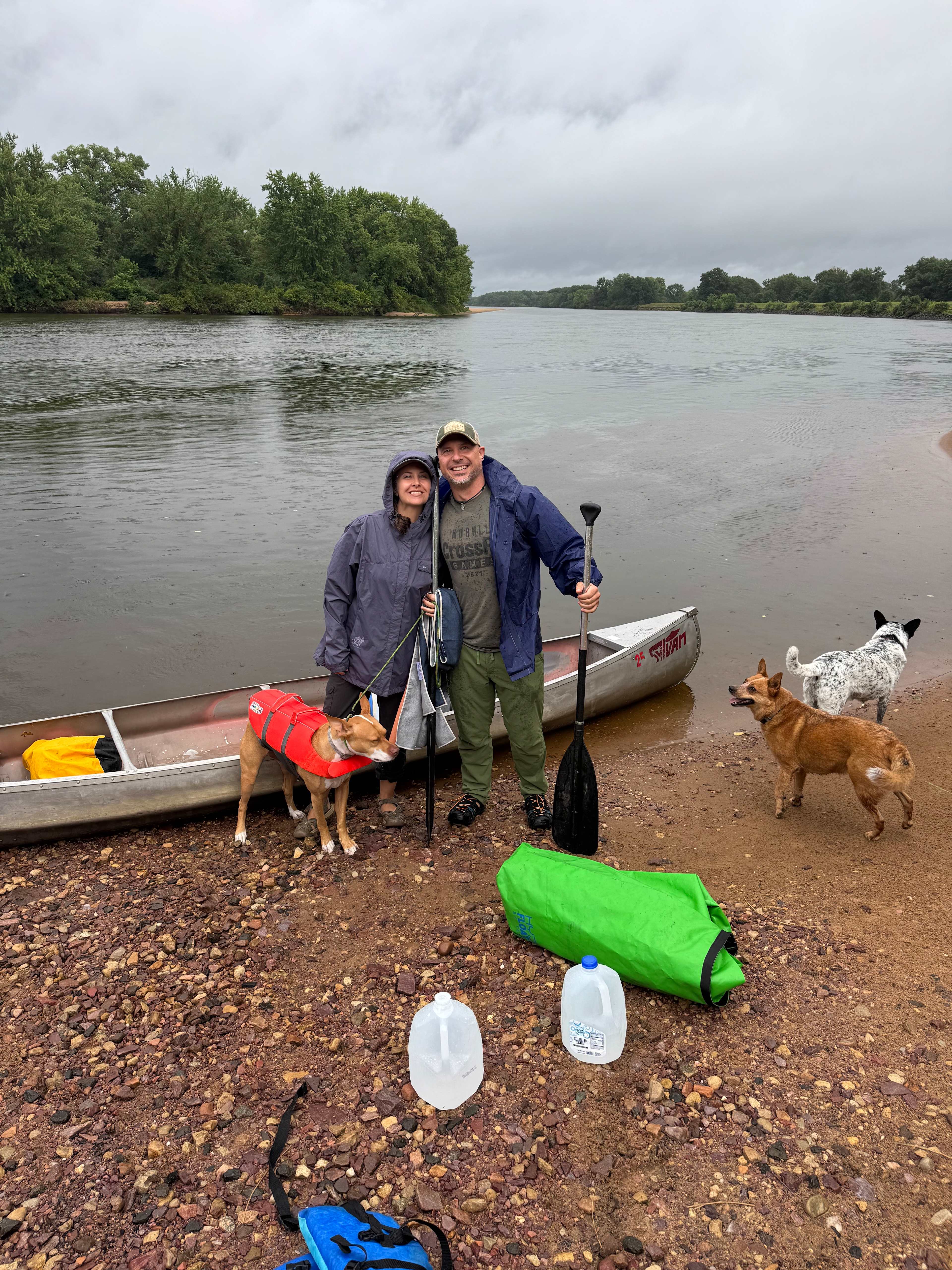 Wisconsin River Sandbar Camping