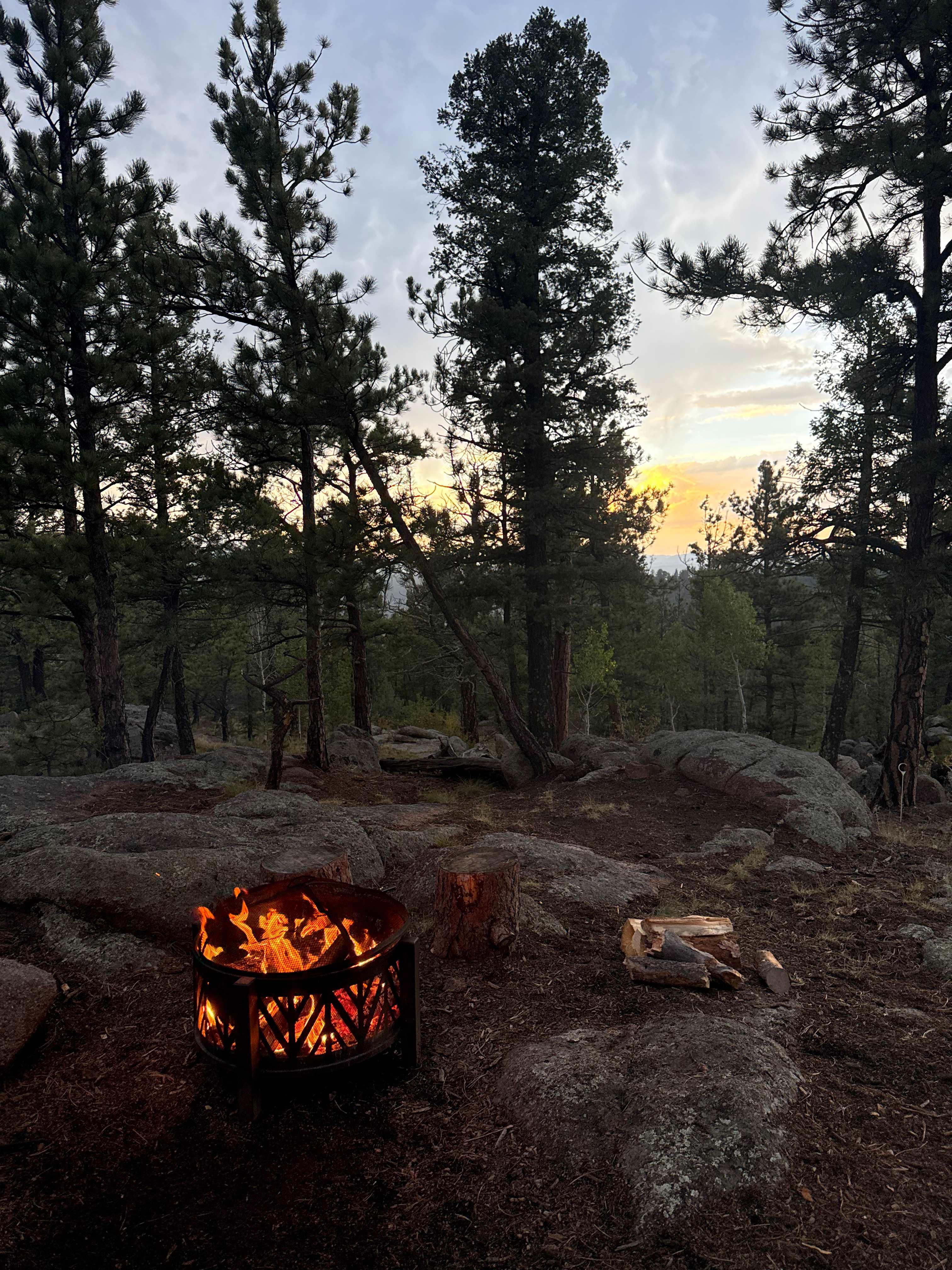 H Acres Wall Tent on 20 acres