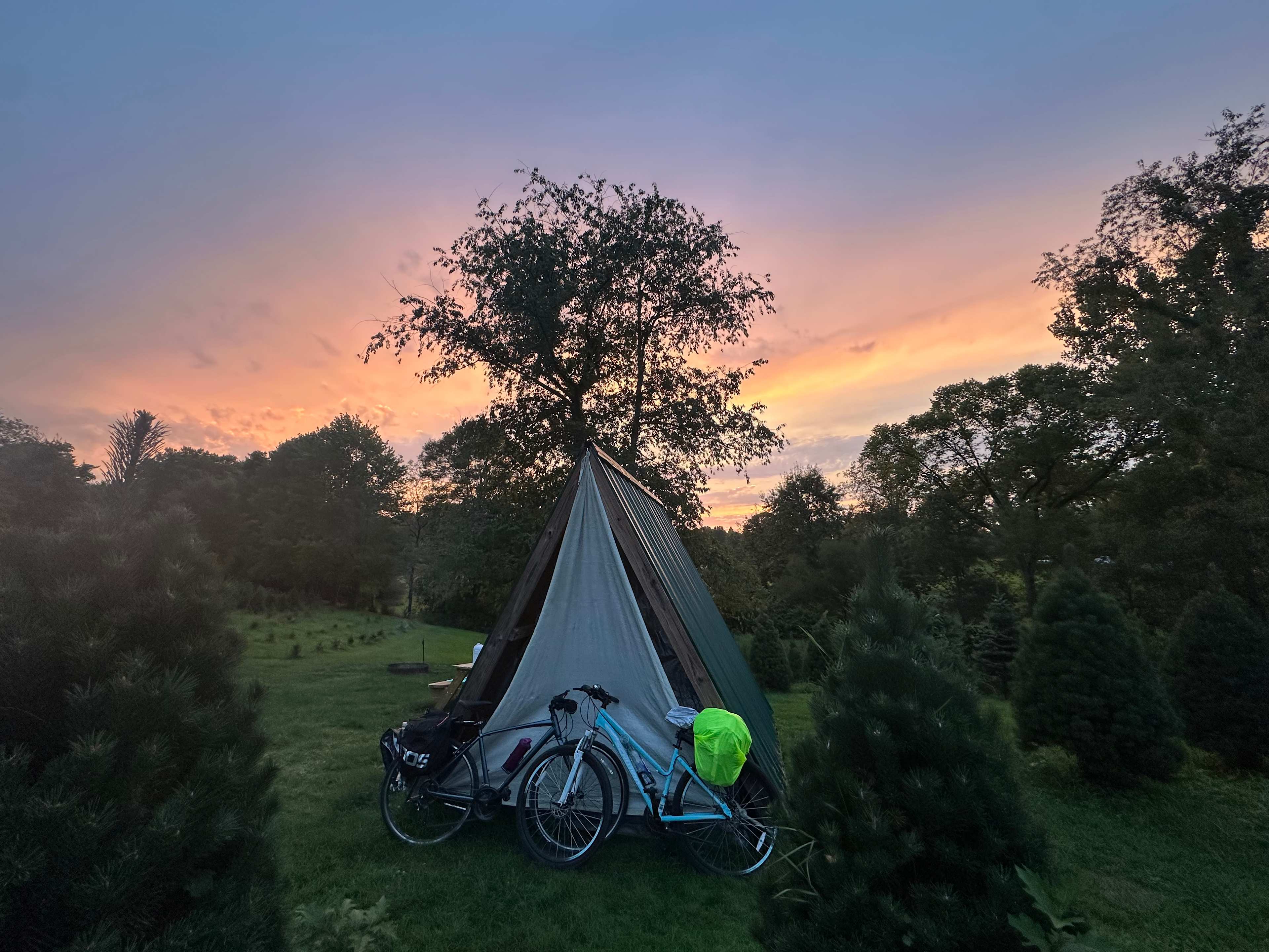 Camping at Heritage Farms