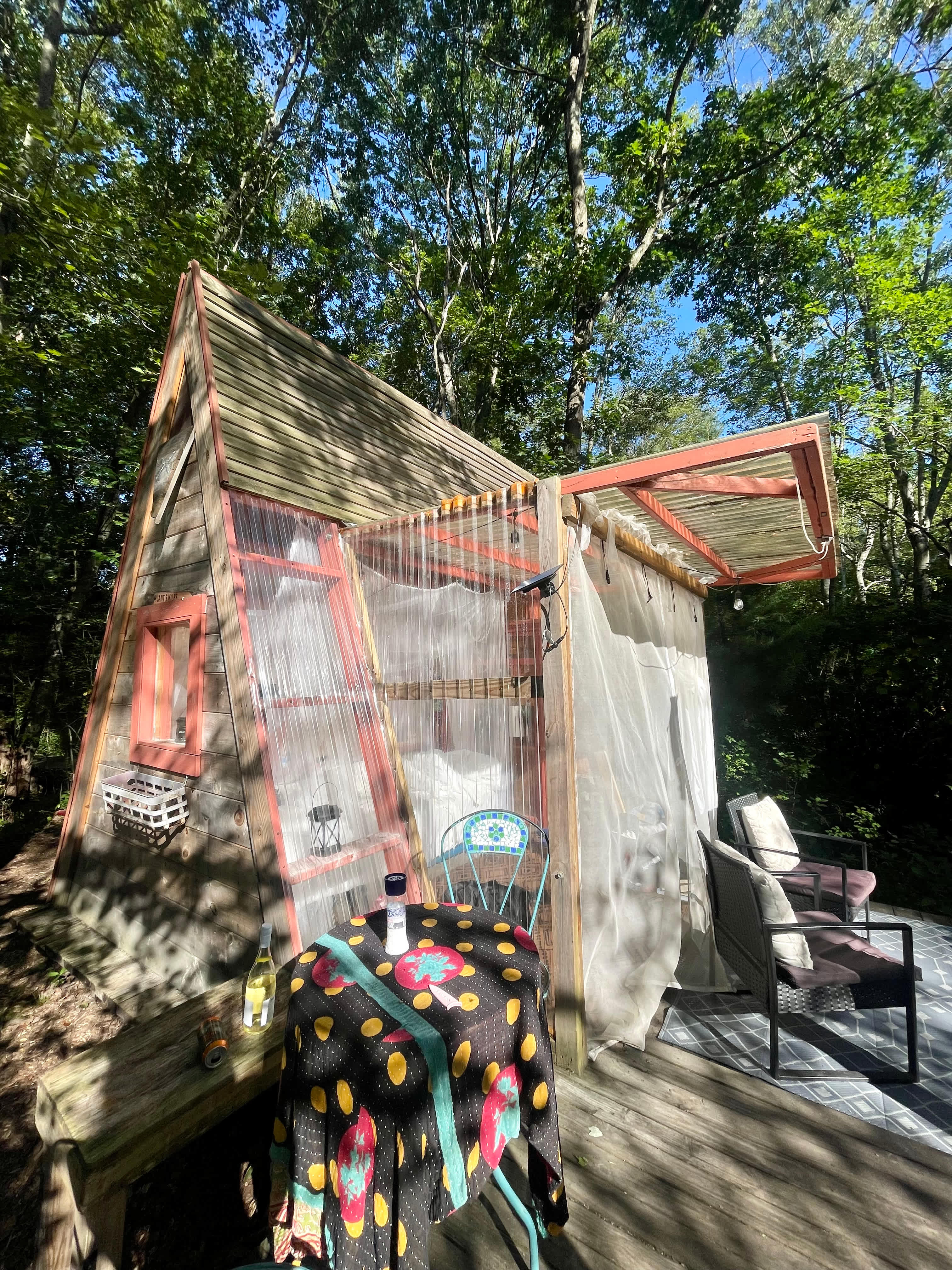 Magpie and Jaebird's Little A-frame