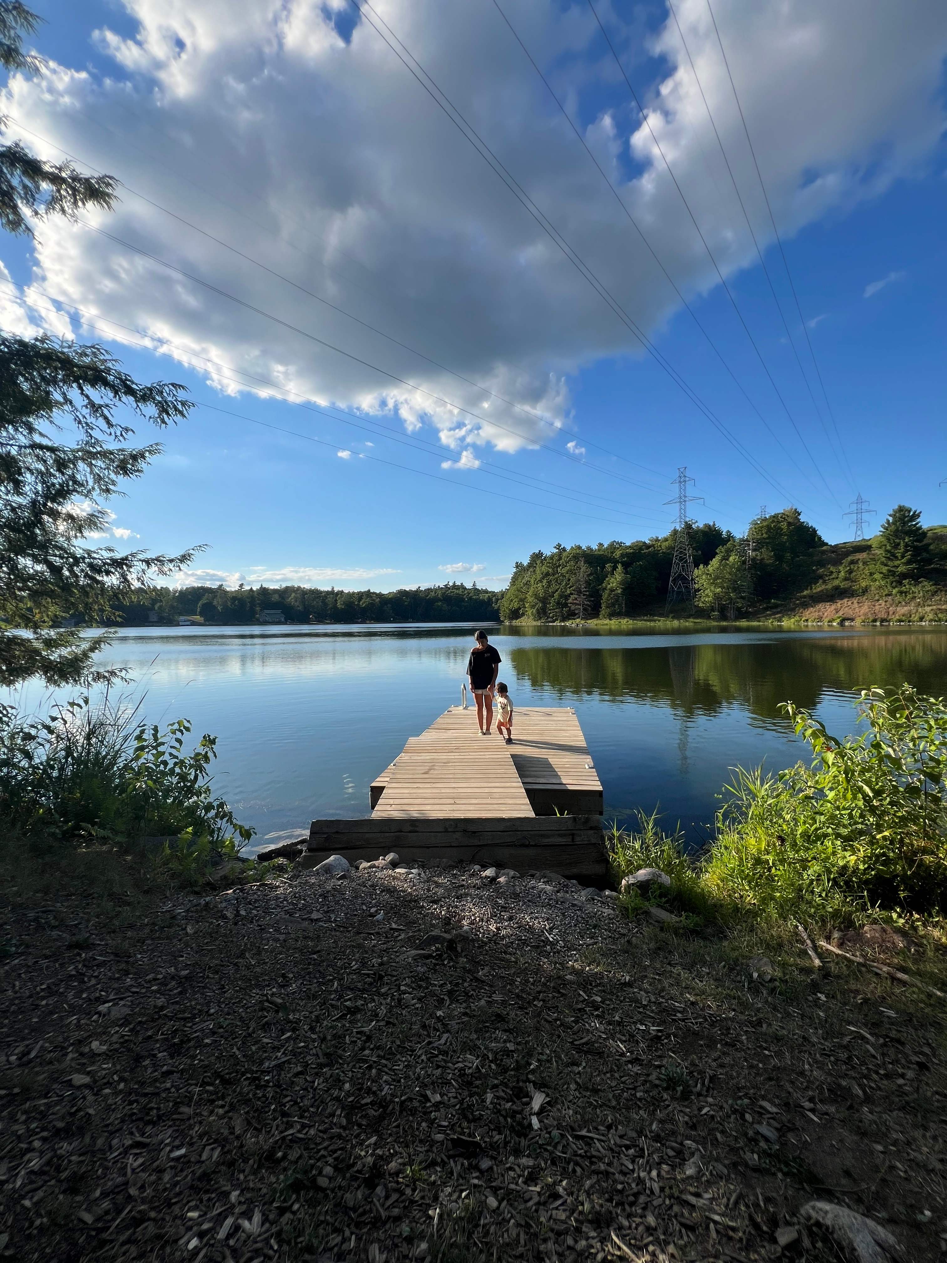 First day on the lake