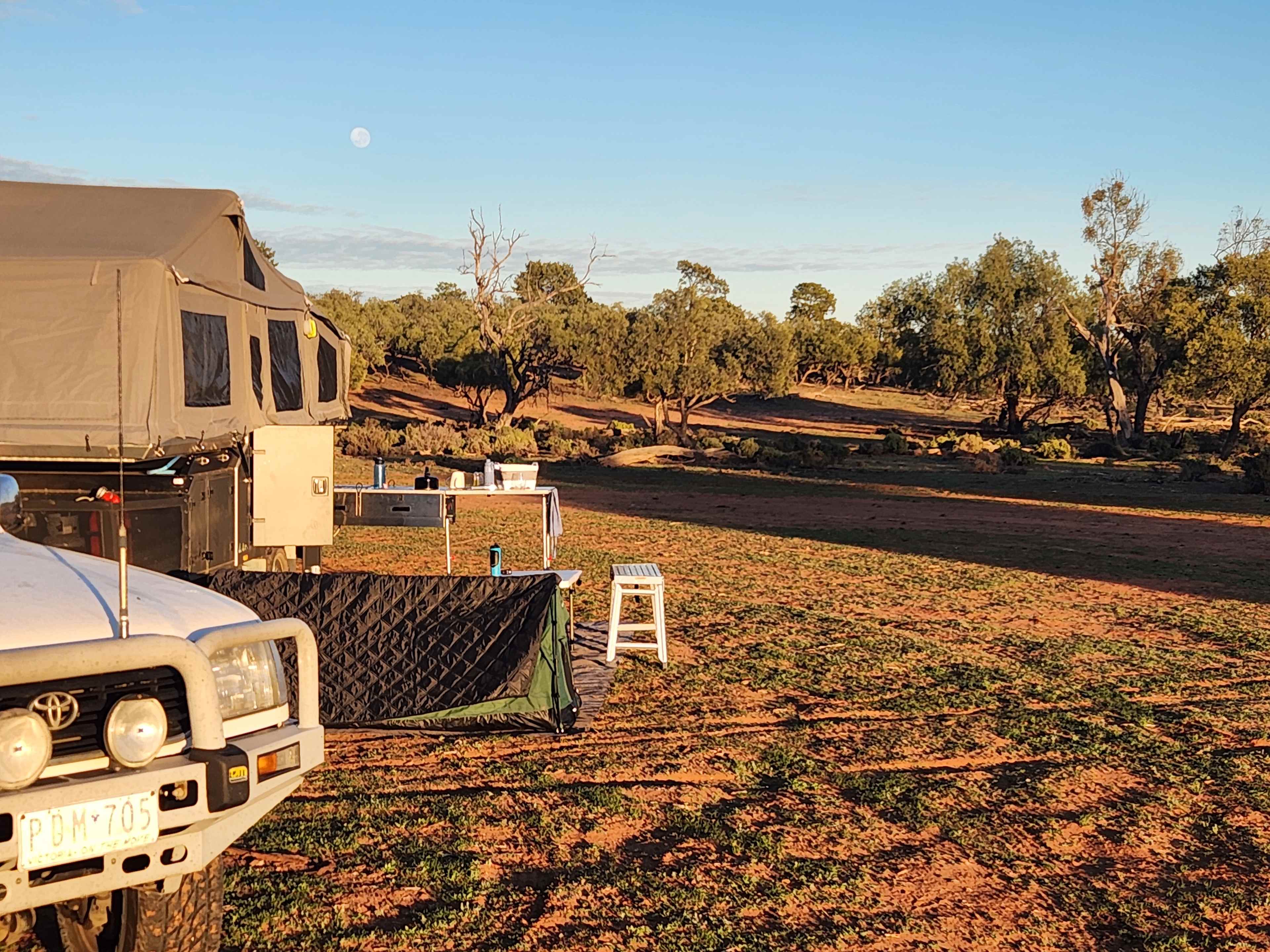 No amenities but spectacular sites