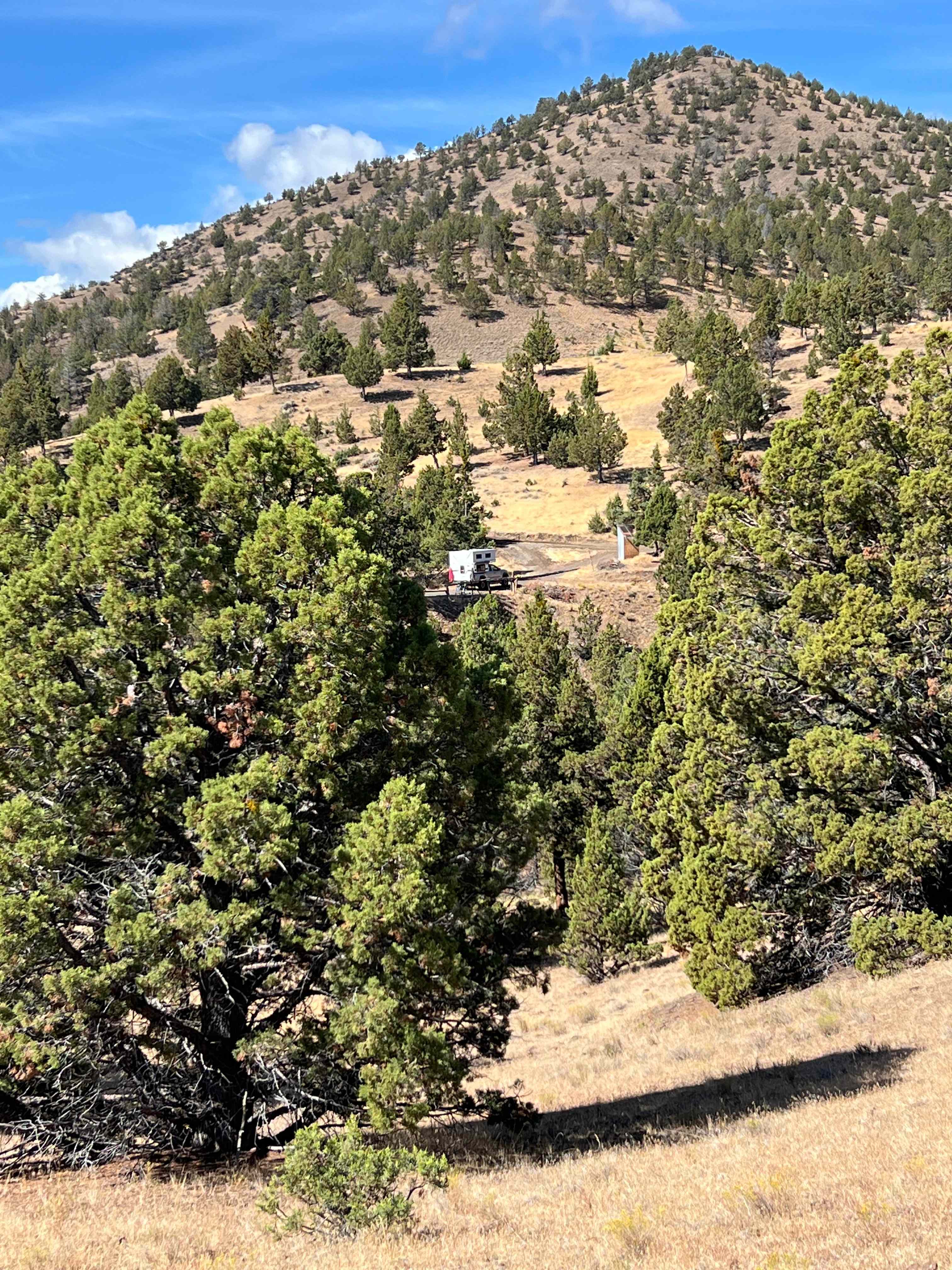 Back Side of Painted Hills Camping