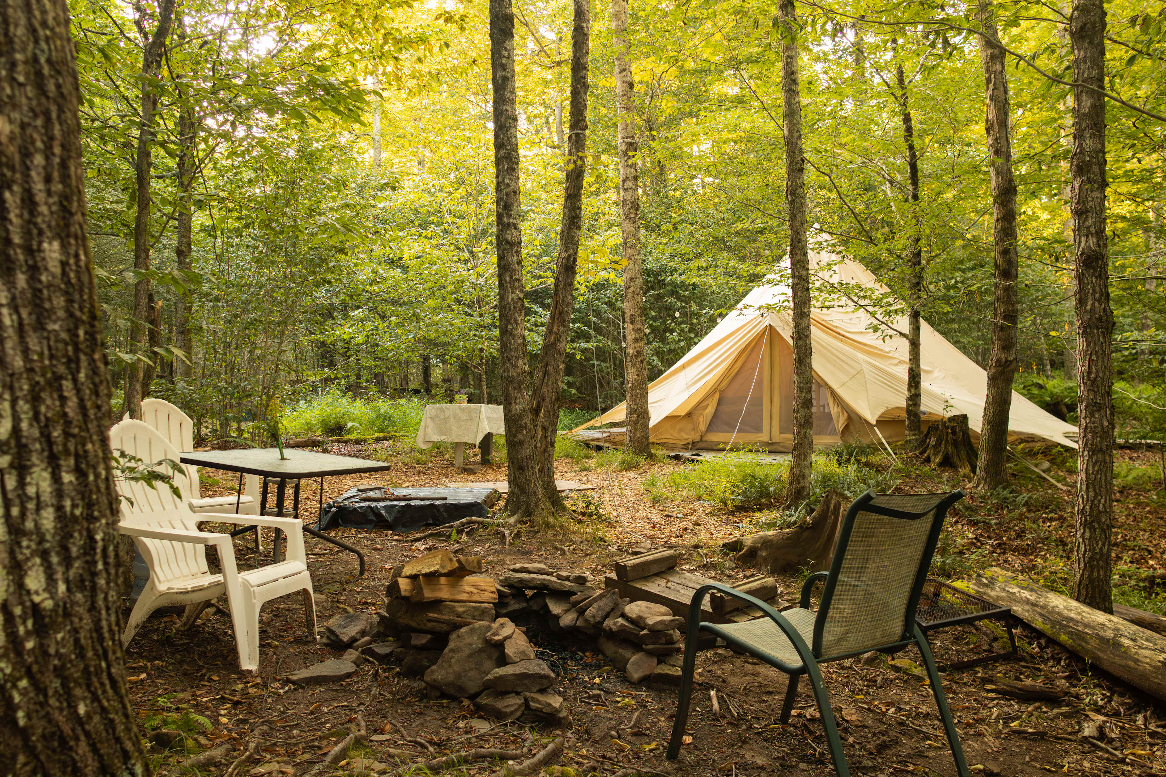 The Atabeyra campsite