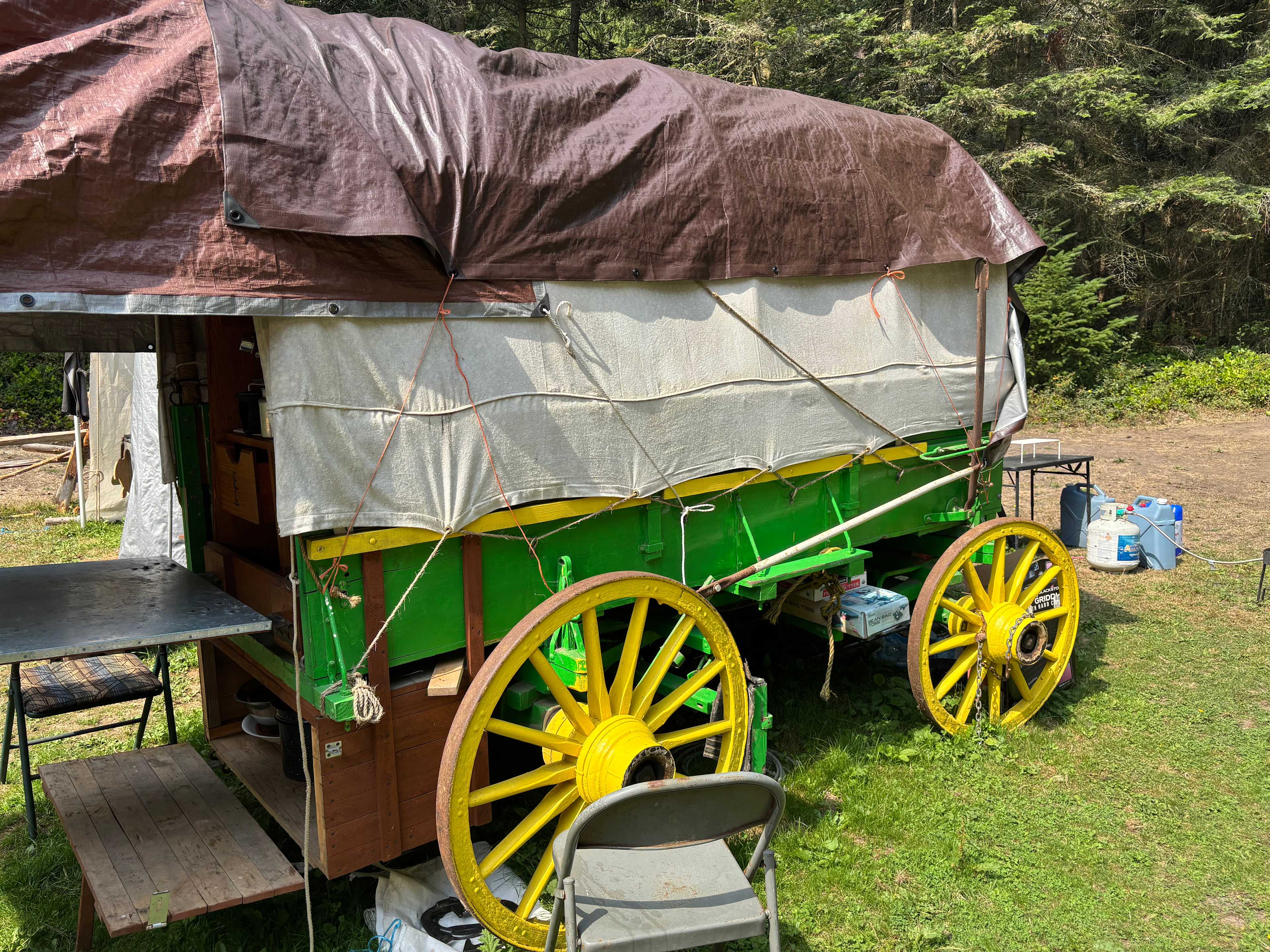 Cowboy Camp, camping and cooking,