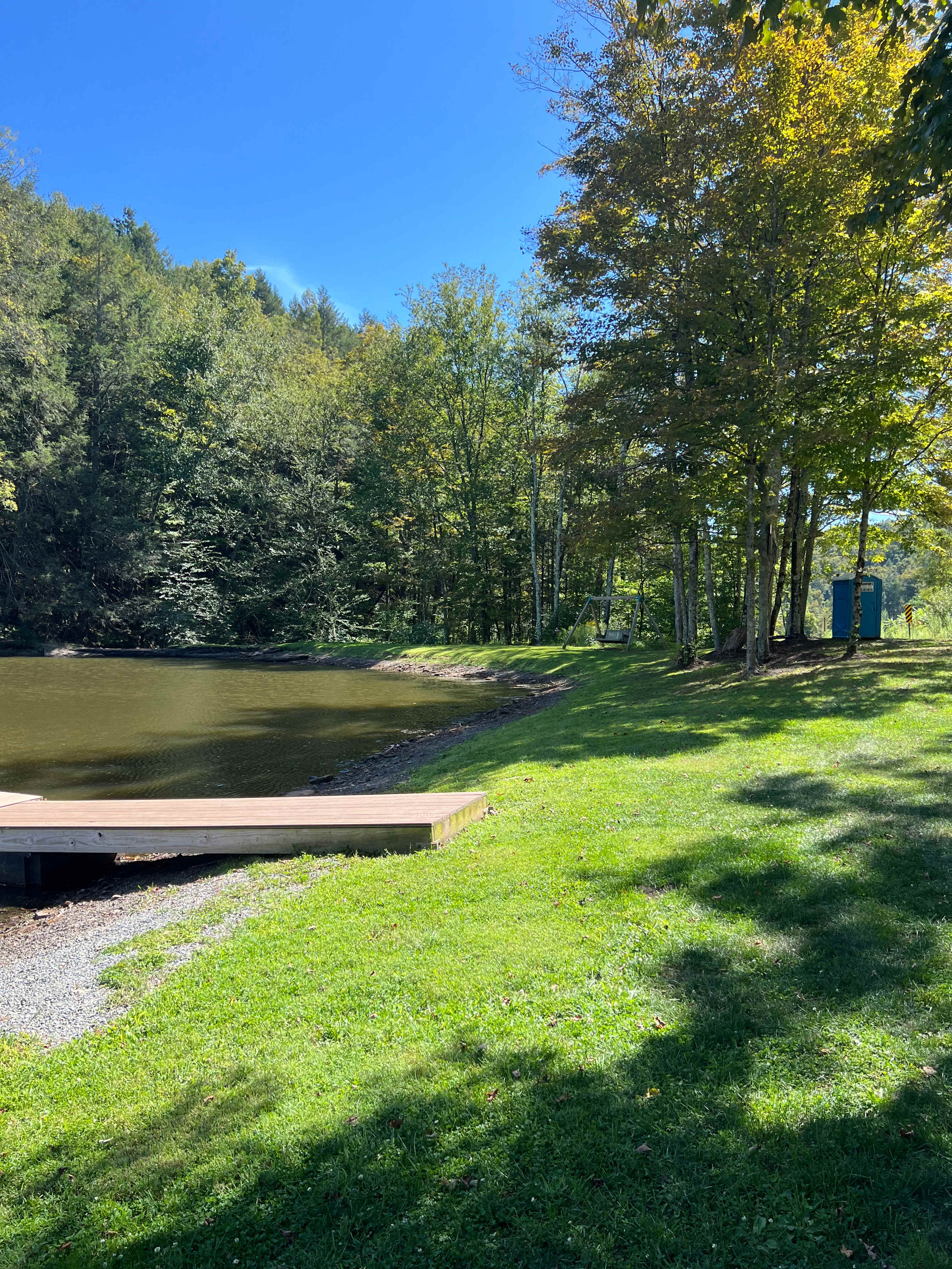 Lake Front Campsite !!!