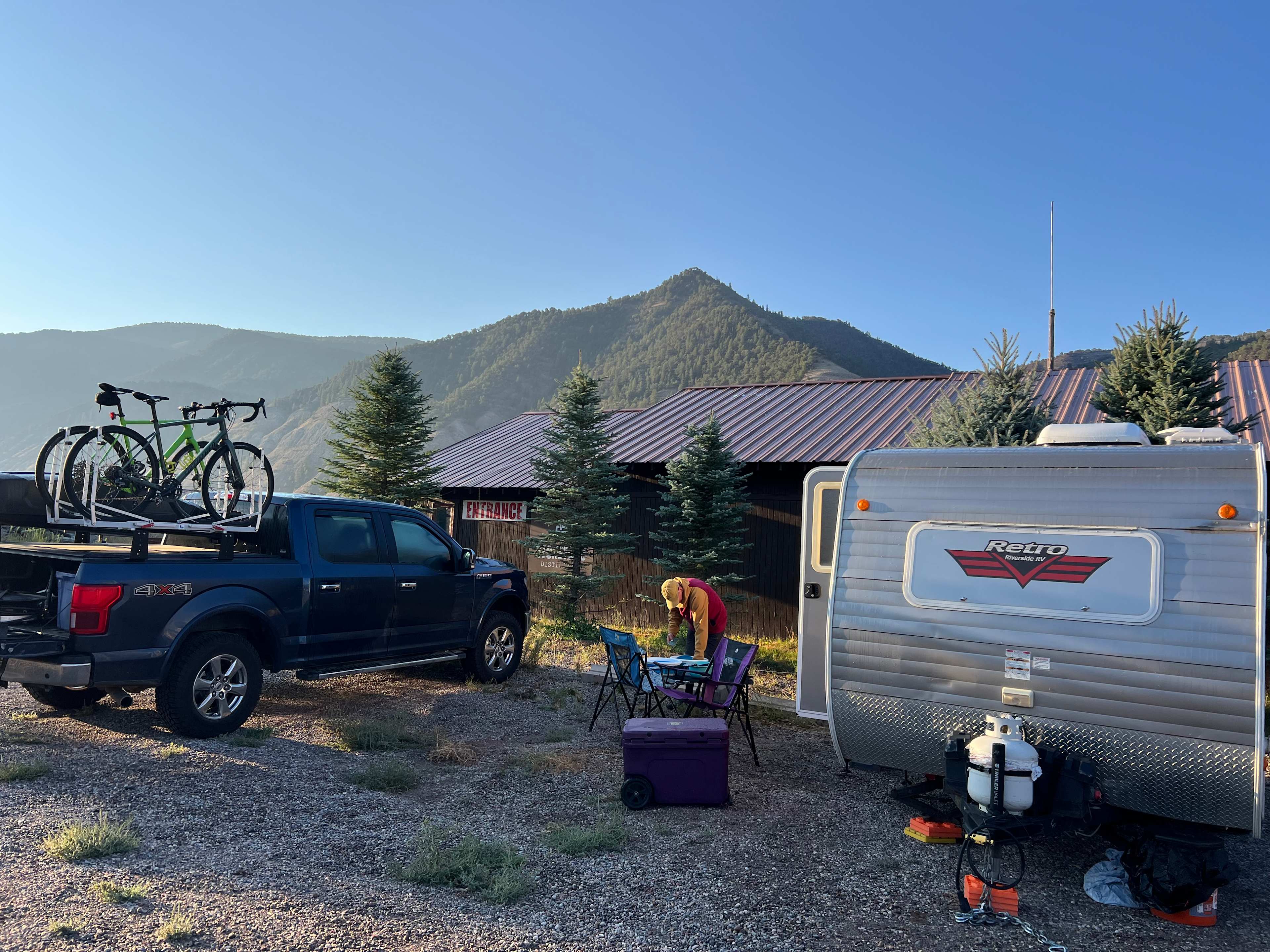 Stoneyard Distillery Awesome Possum RV Camping