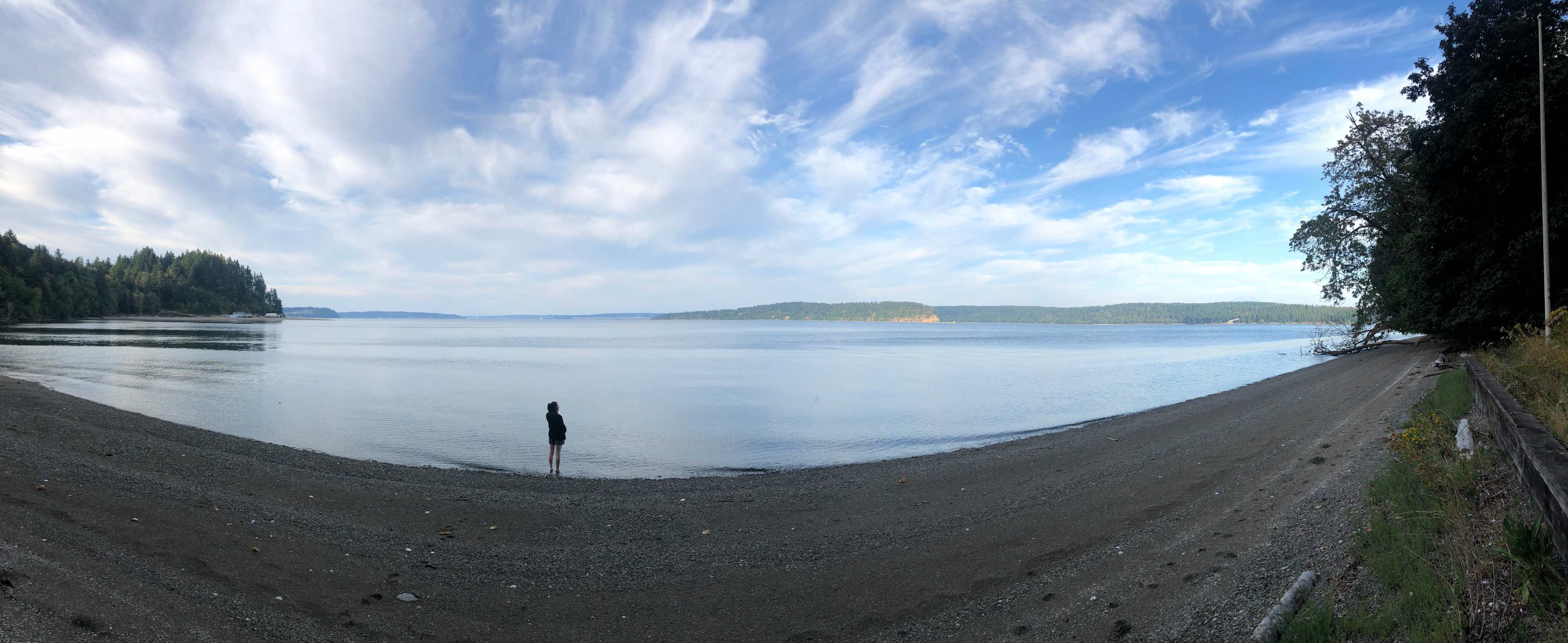 View of the beach 