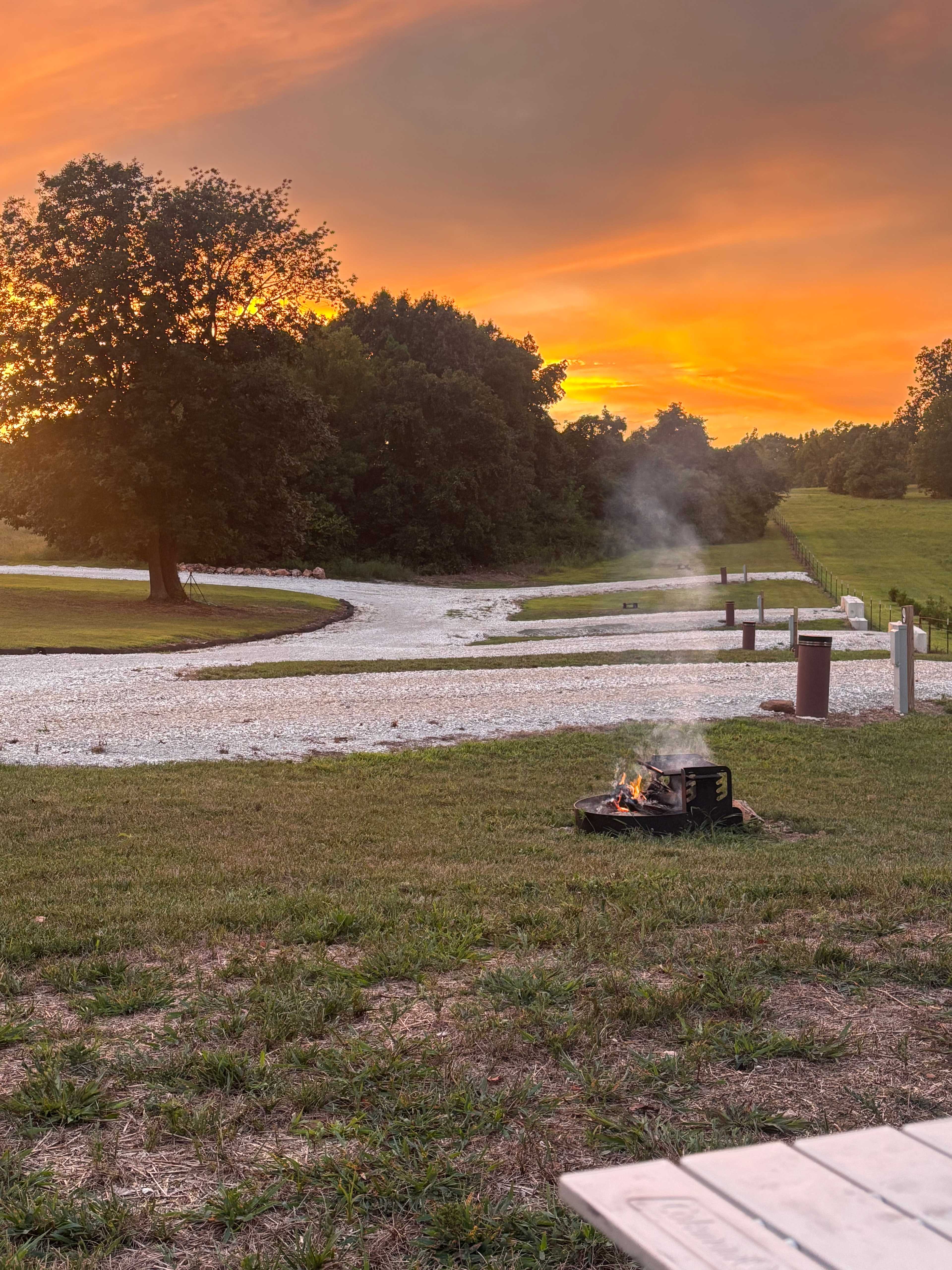 First evening was a great view. 