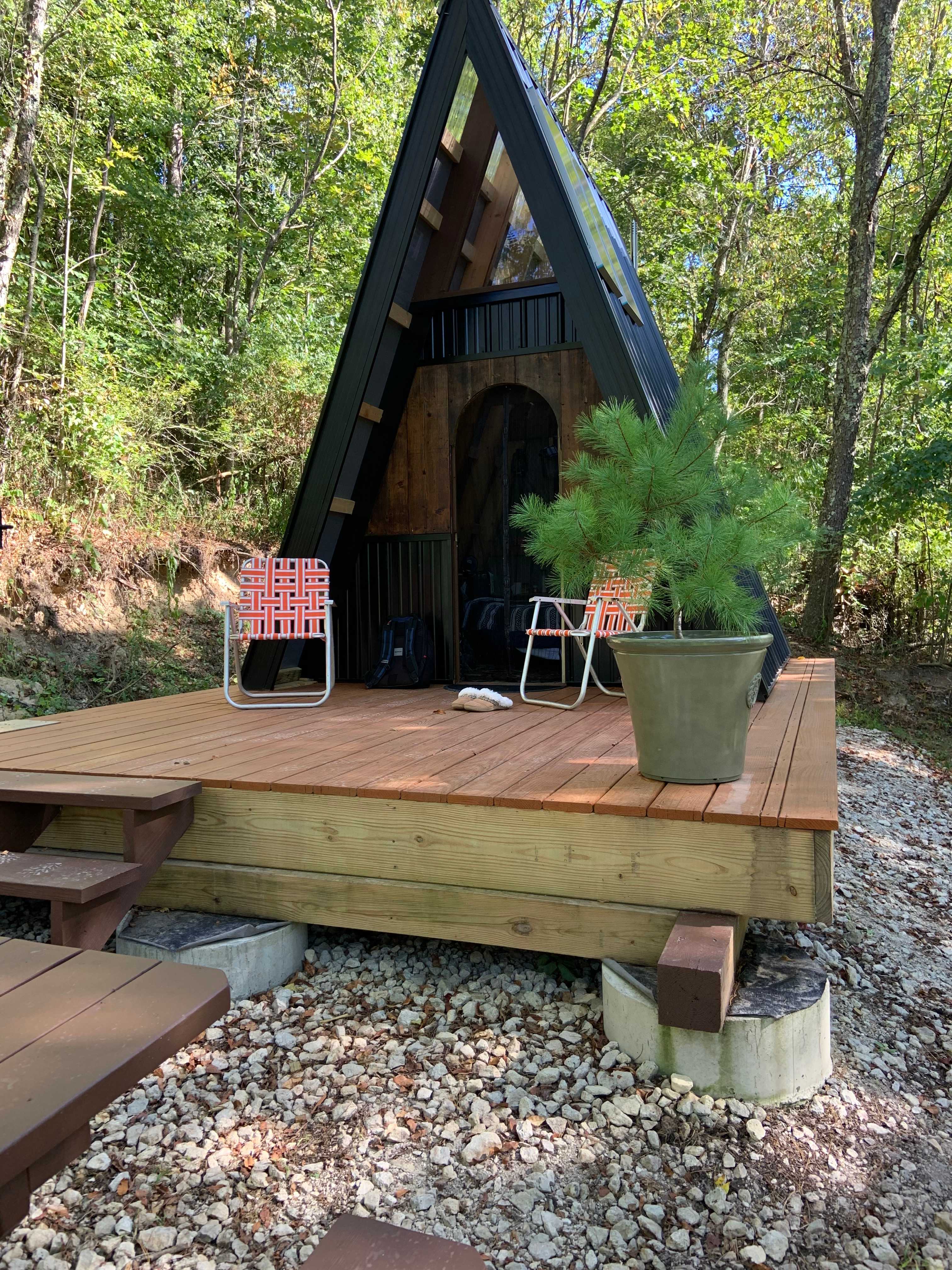 Adored the little potted pine! Nice touch!