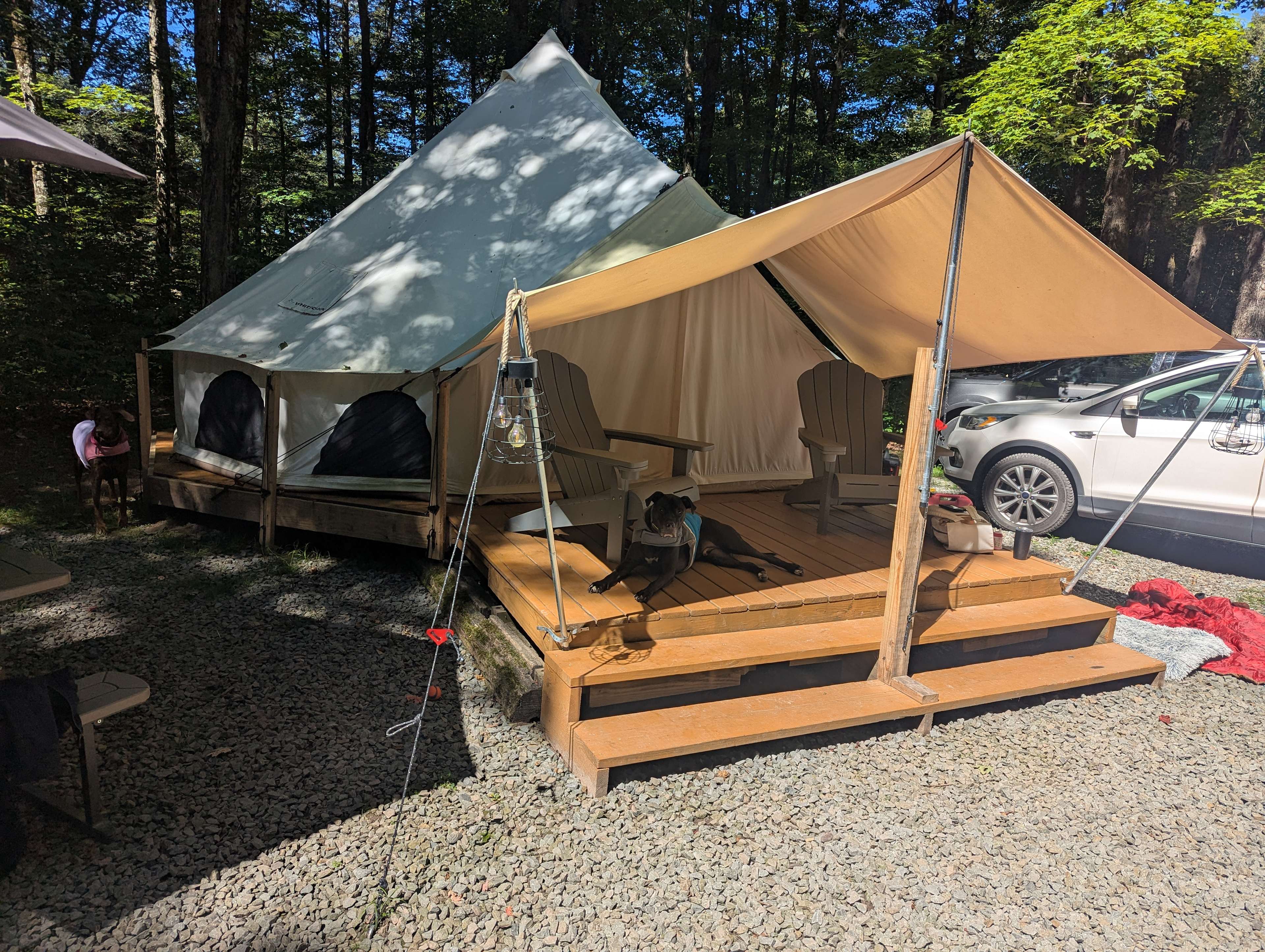 Canvas Private Glamping Yurt