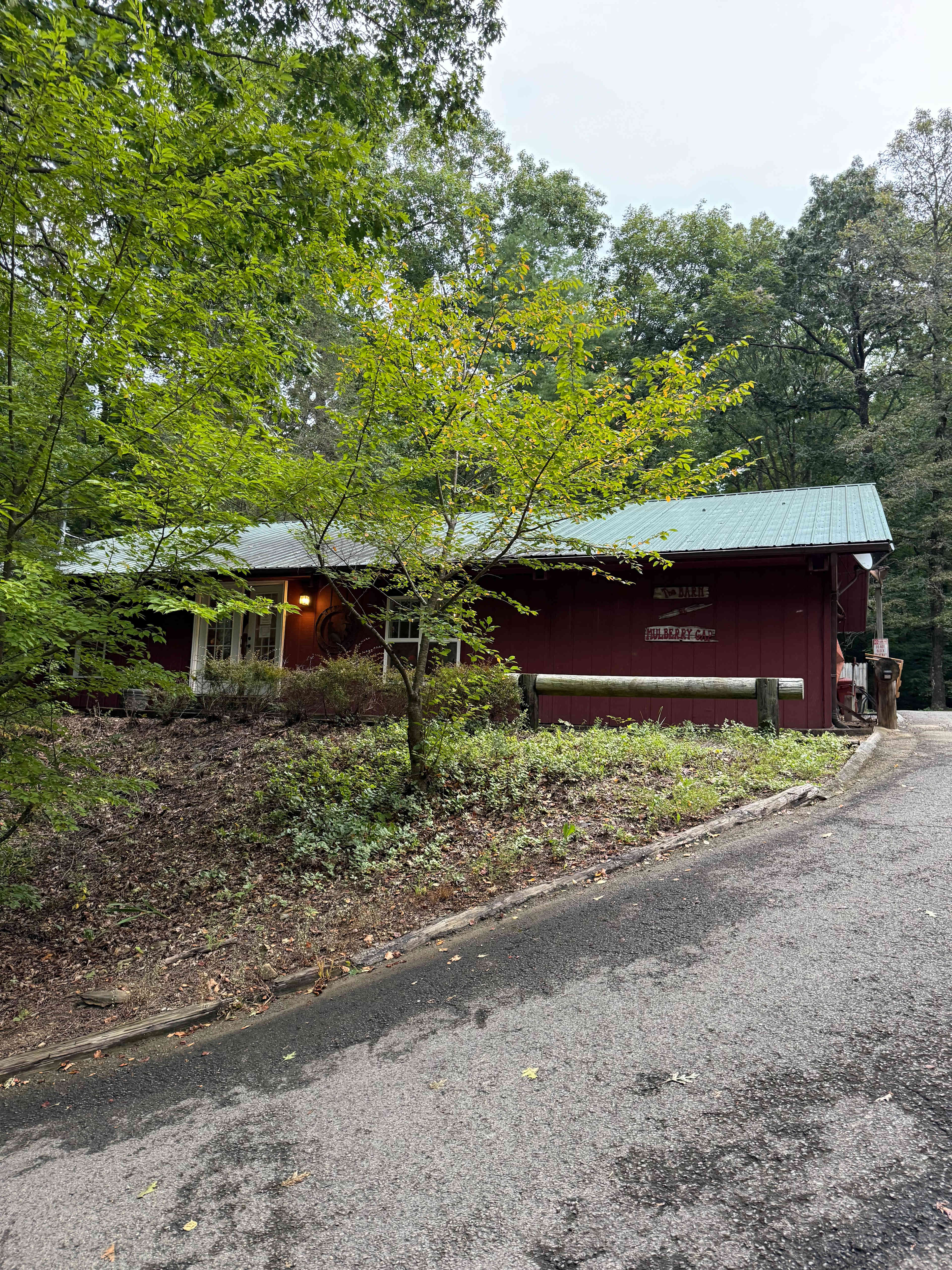 The barn