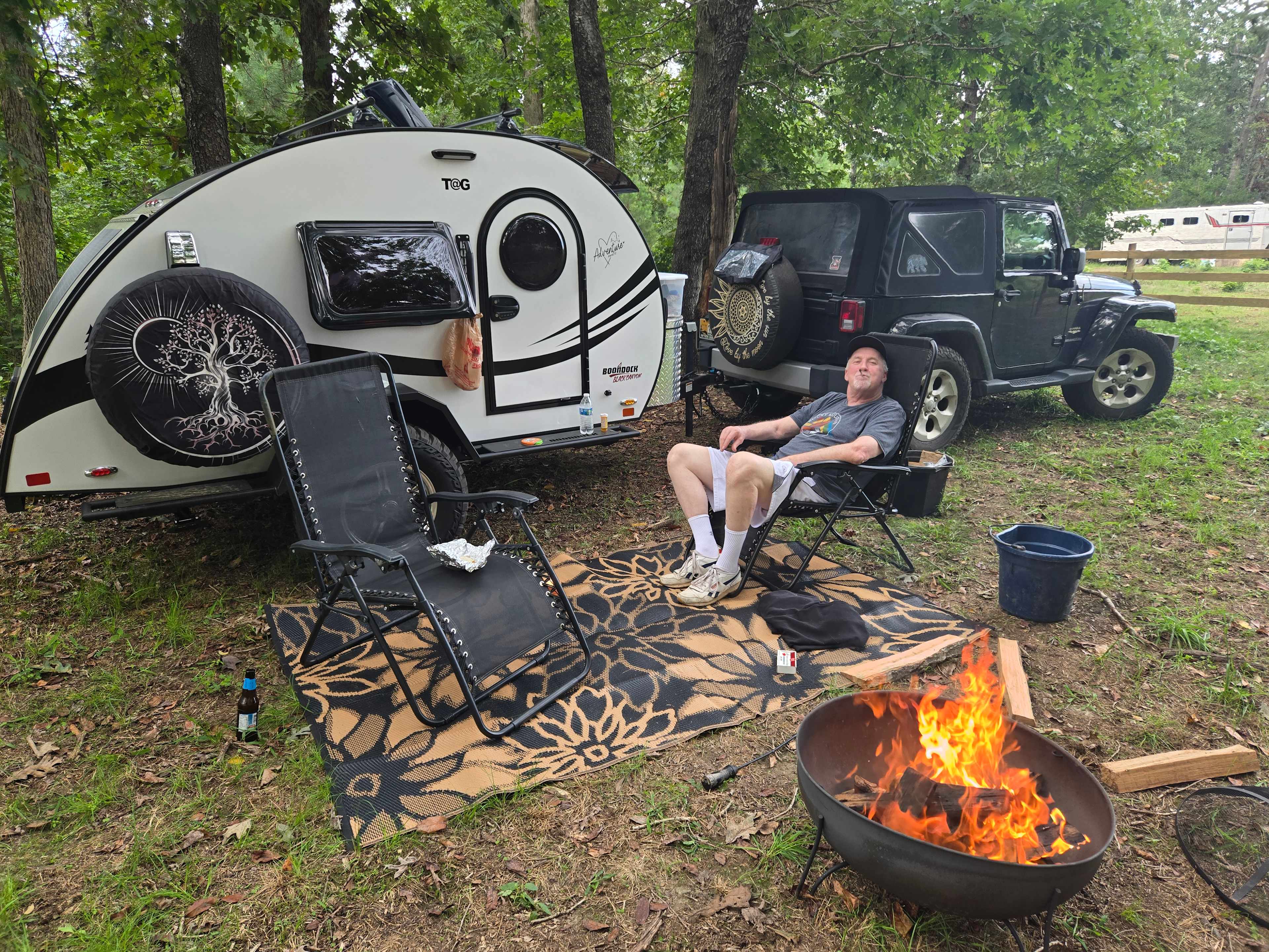 Camping With Mini Cows And More!