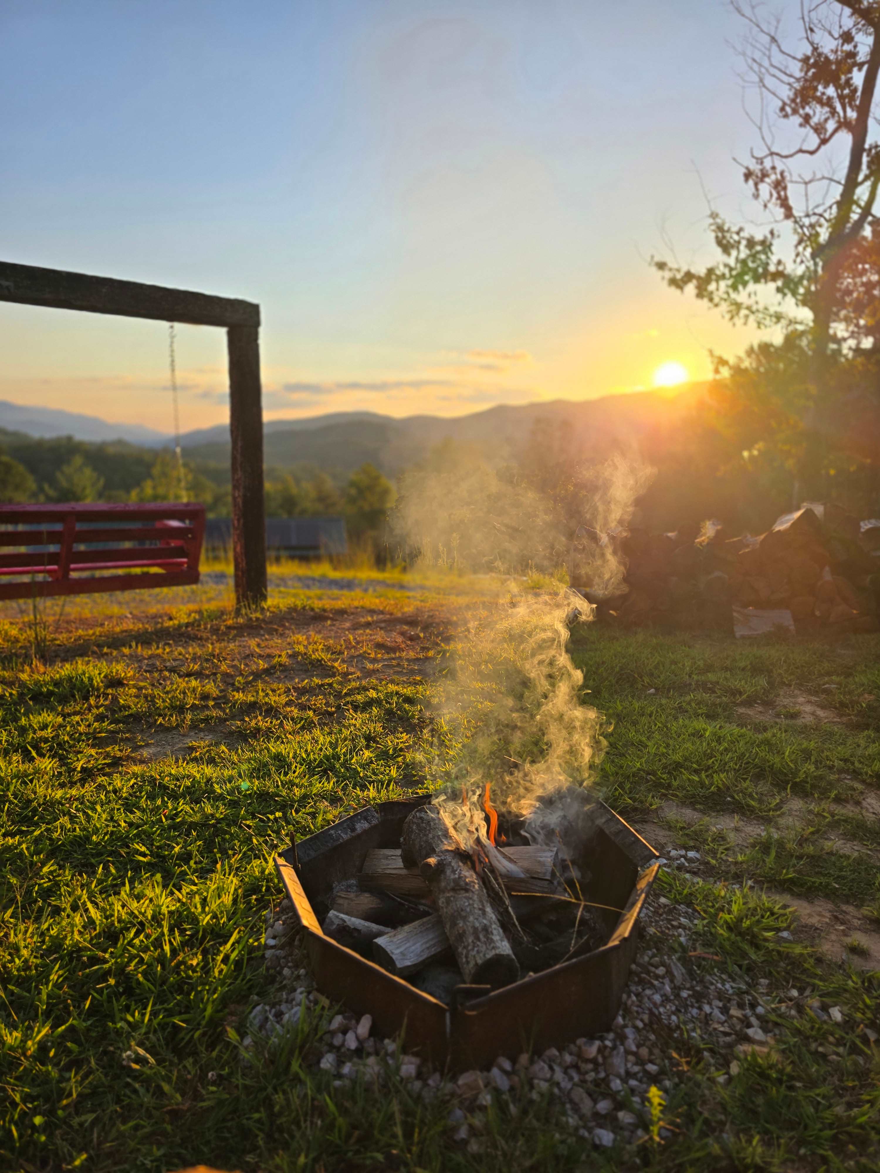 Sunset Ridge in the Smoky Mountains
