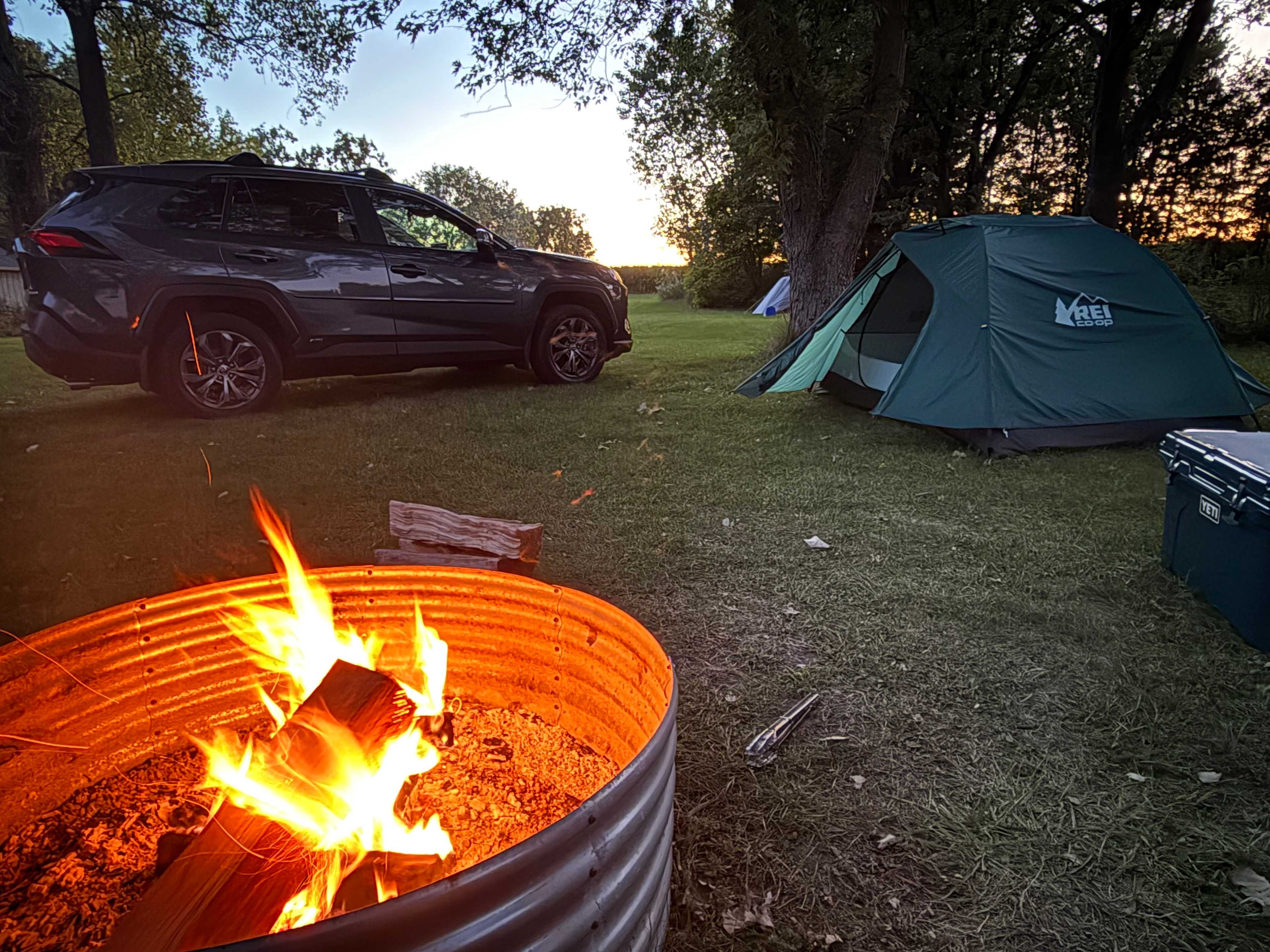 The Once a Pond A Time Campsites