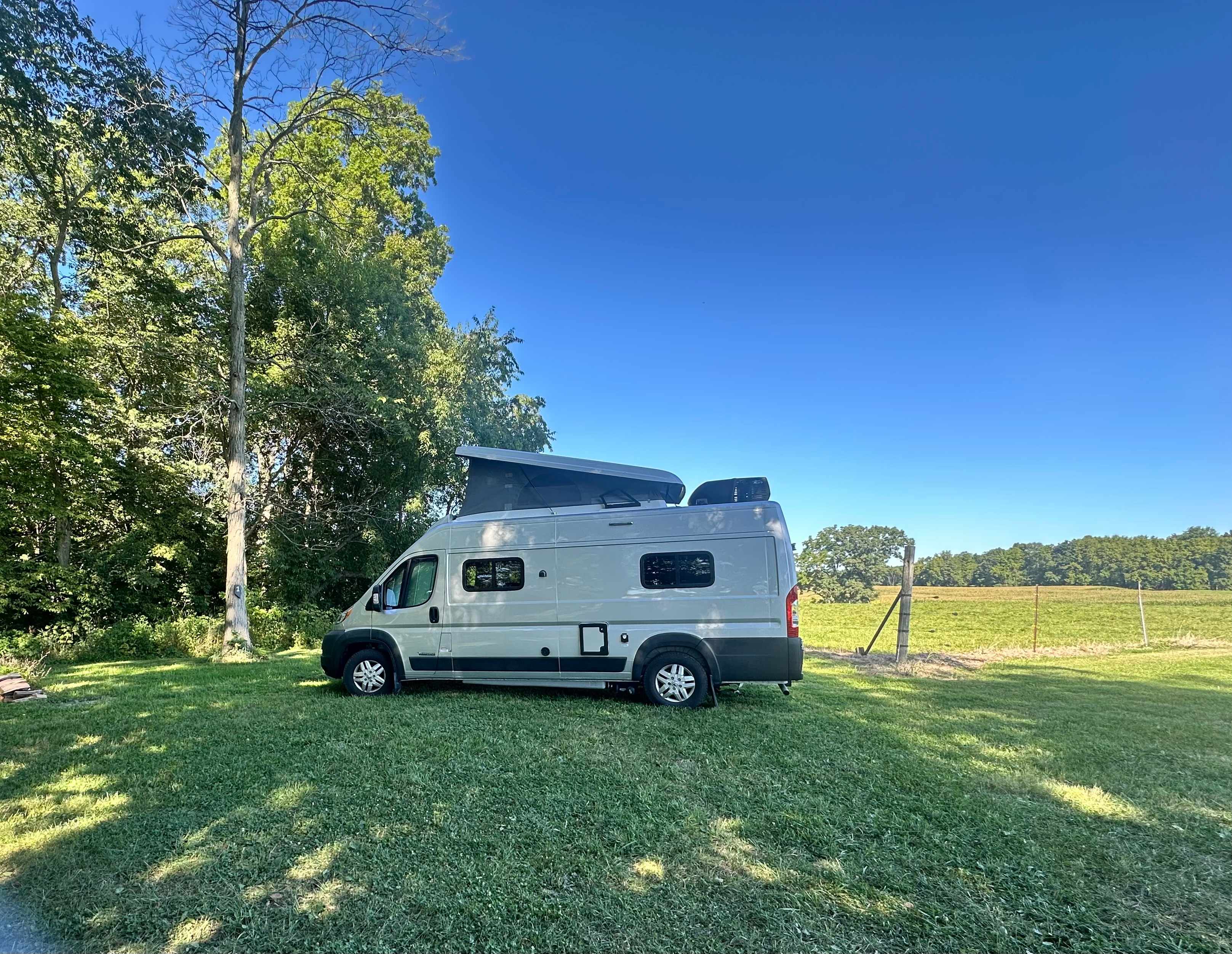 21’ Campervan at Site #1