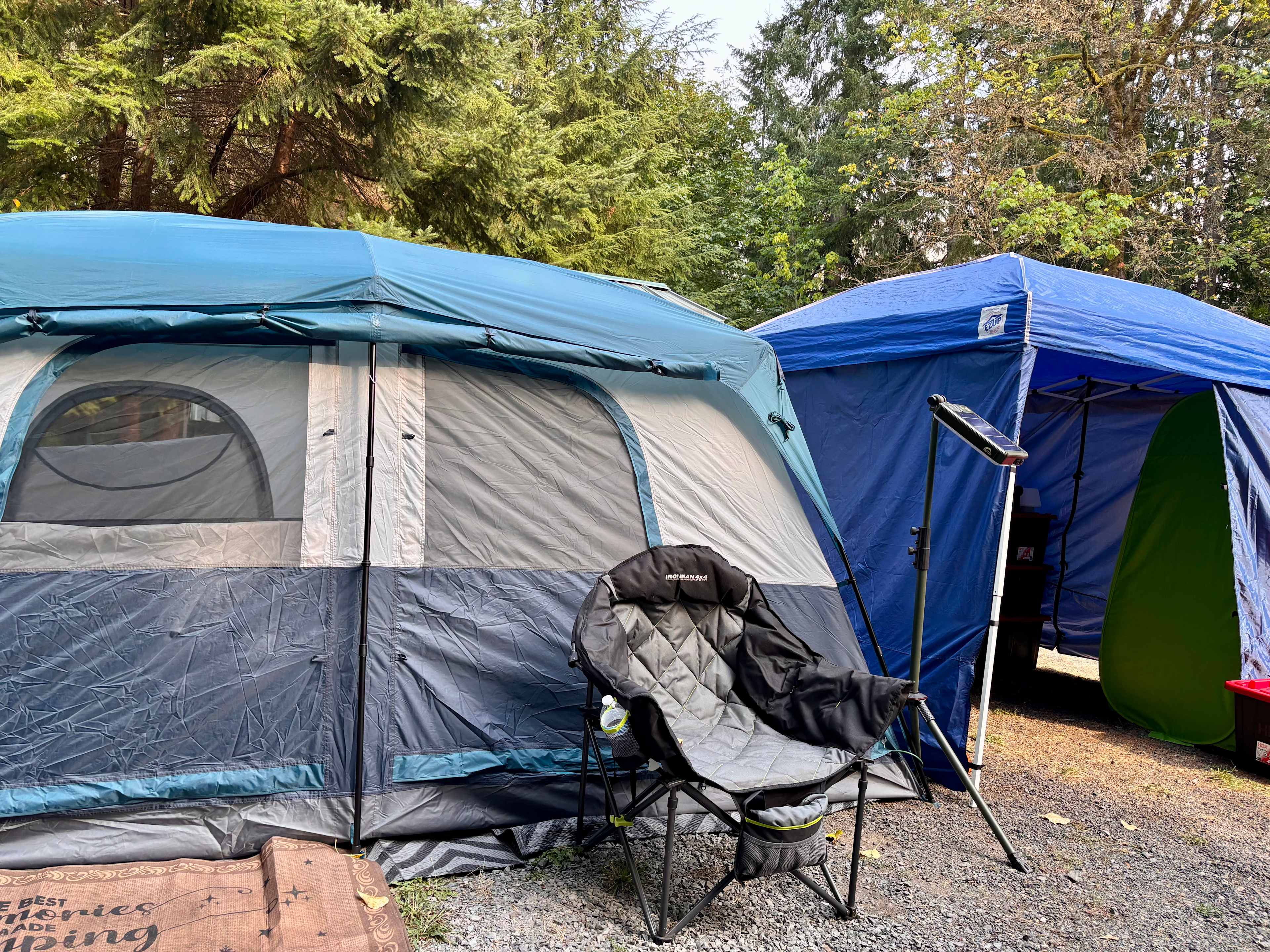 Riverside Camping Near Mt Rainier