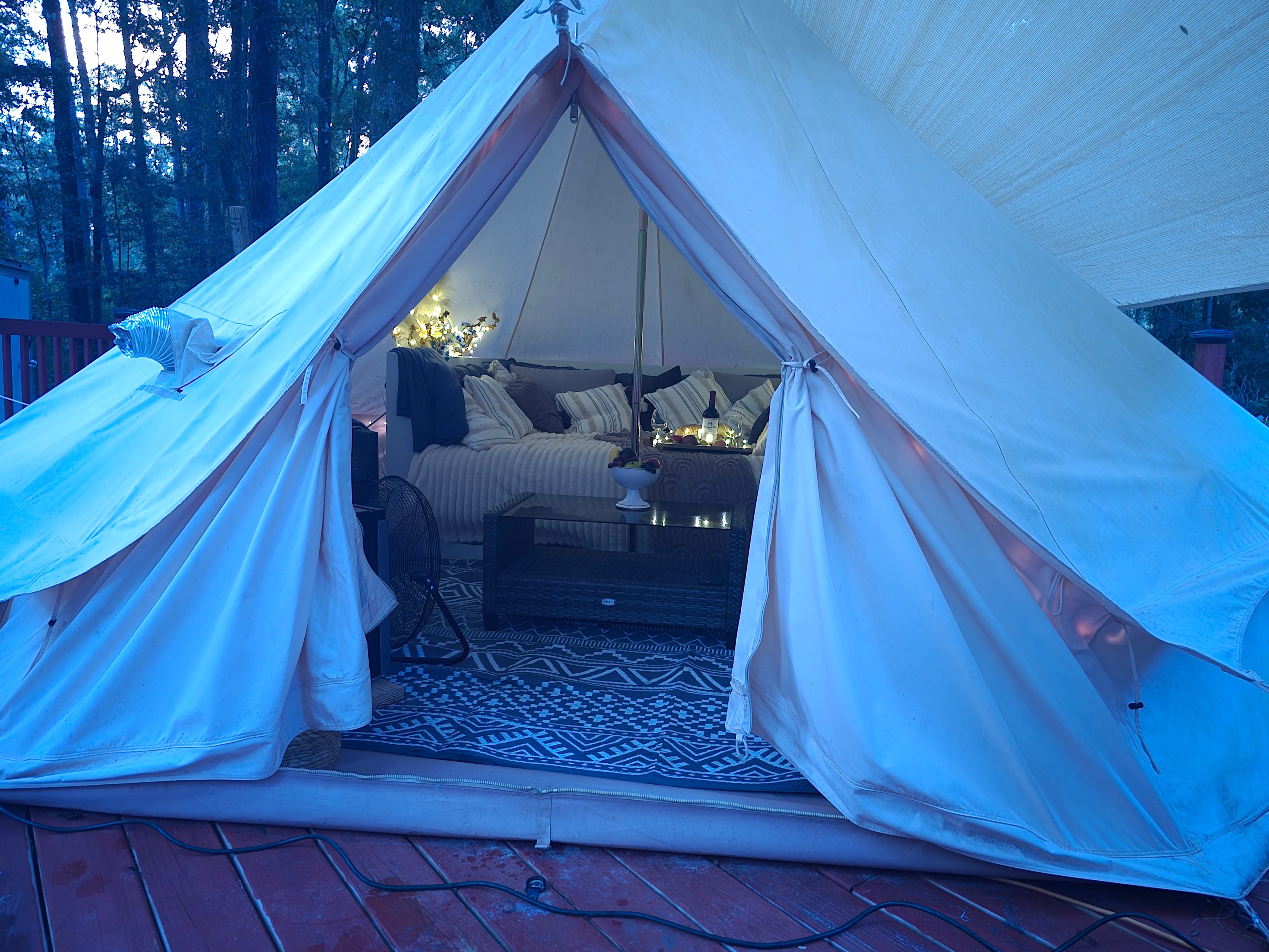 Glamping In Paradise