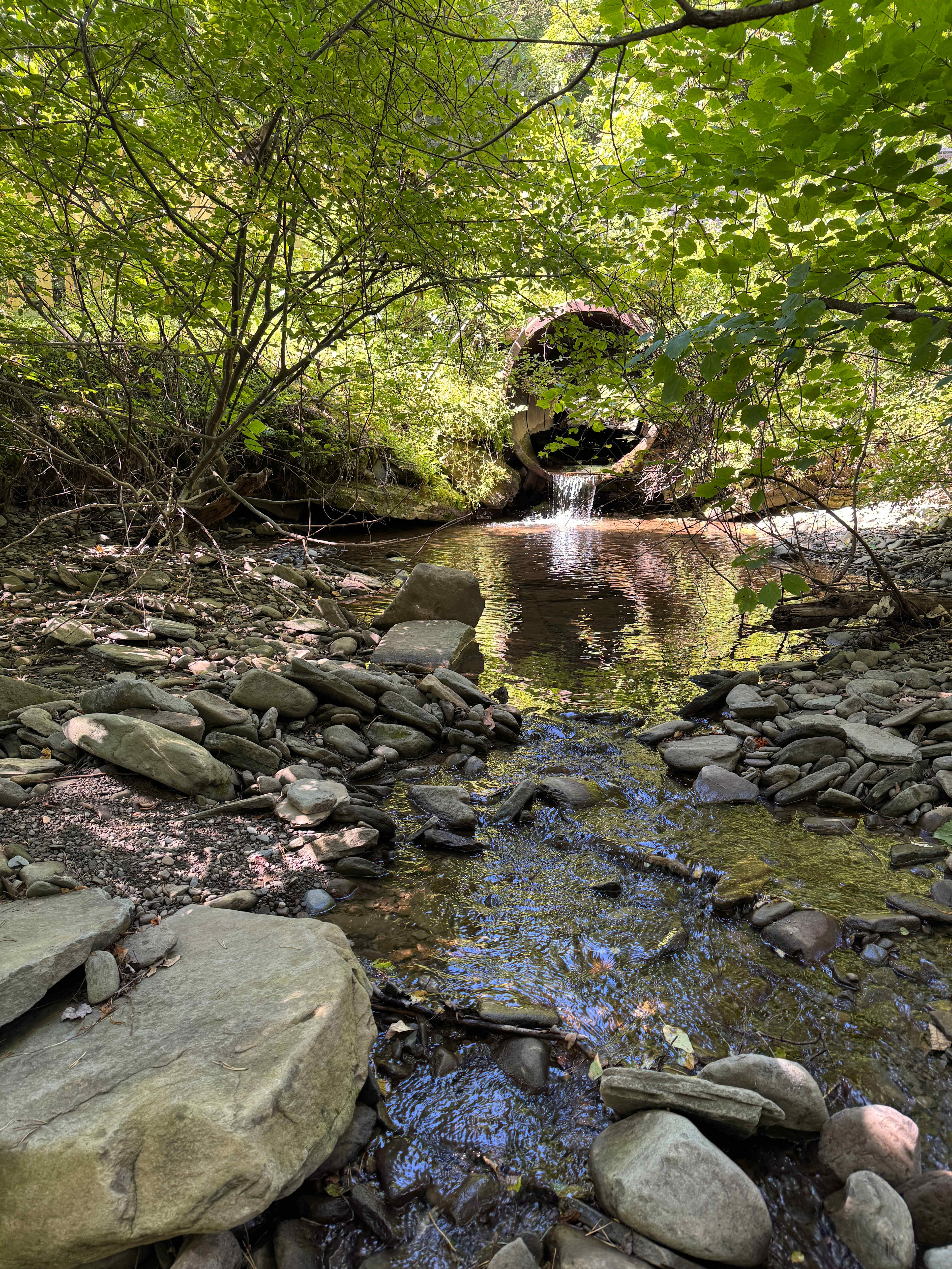 Glamping Tent Overlooking Waterfall