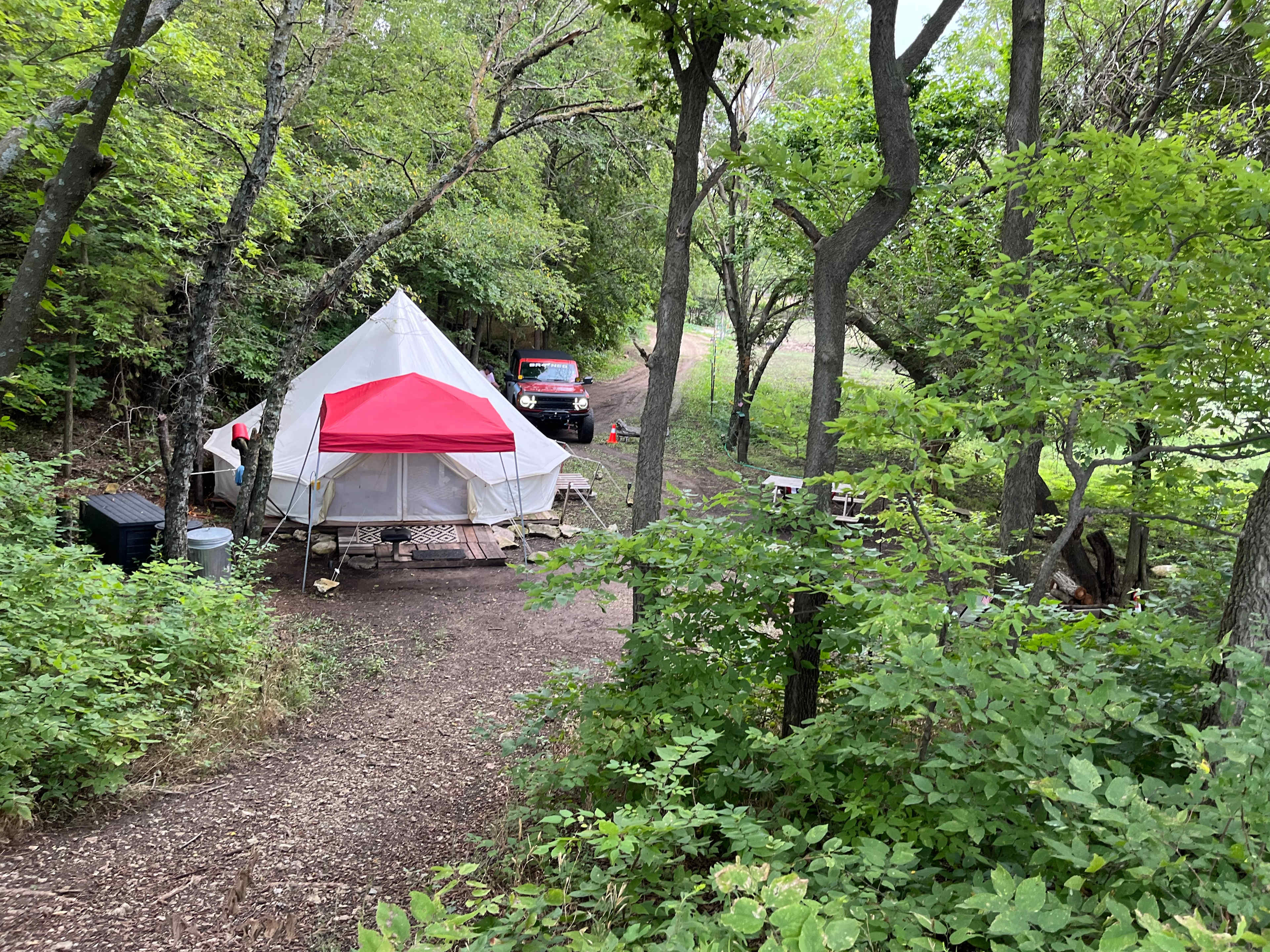 Glamping the Flint Hills