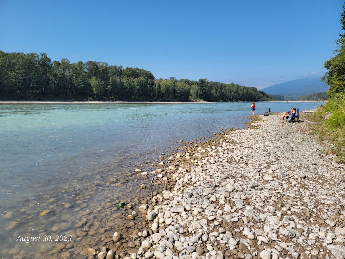 Skagit river camping and sauna