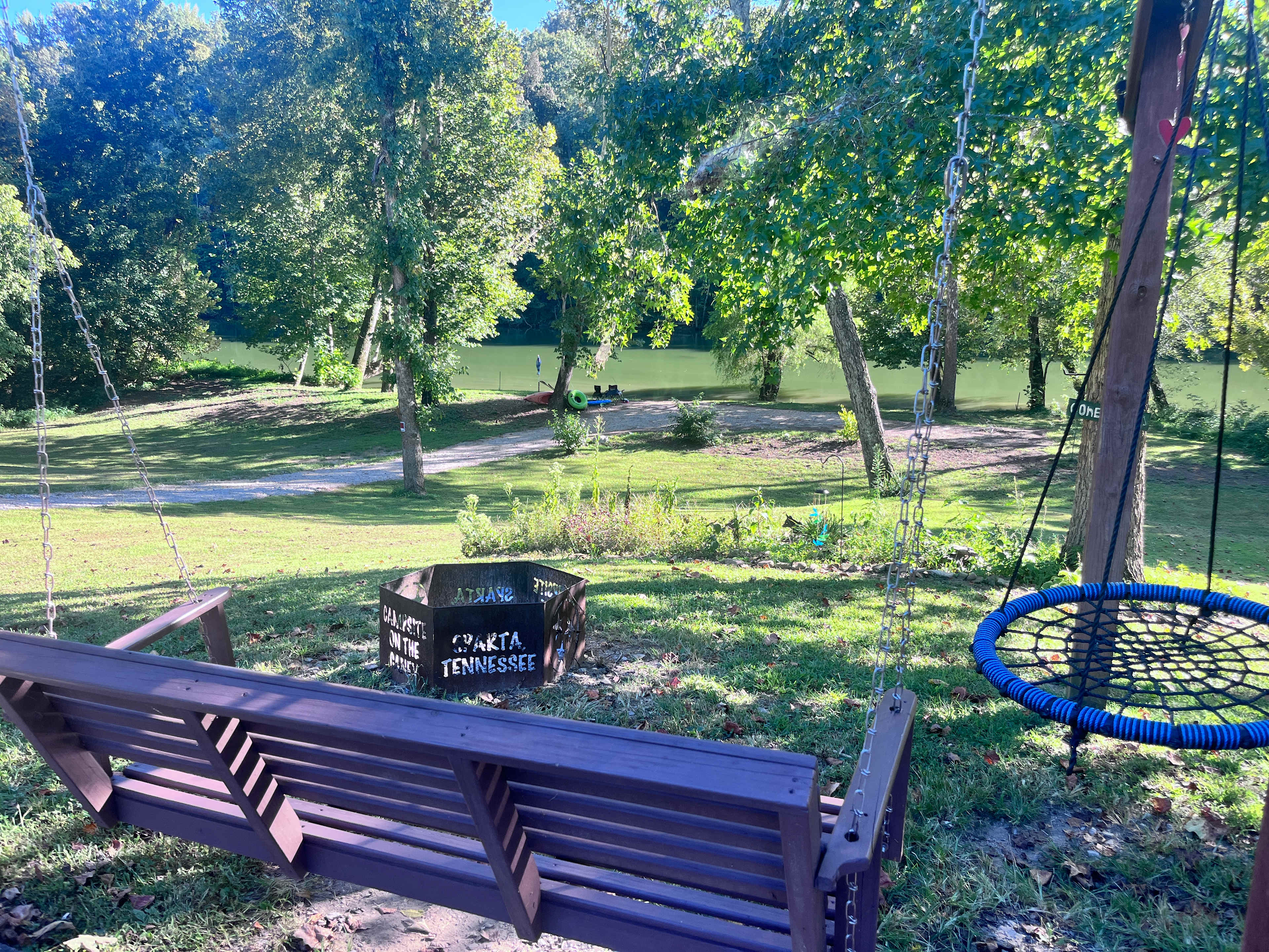 Campsite on the Caney