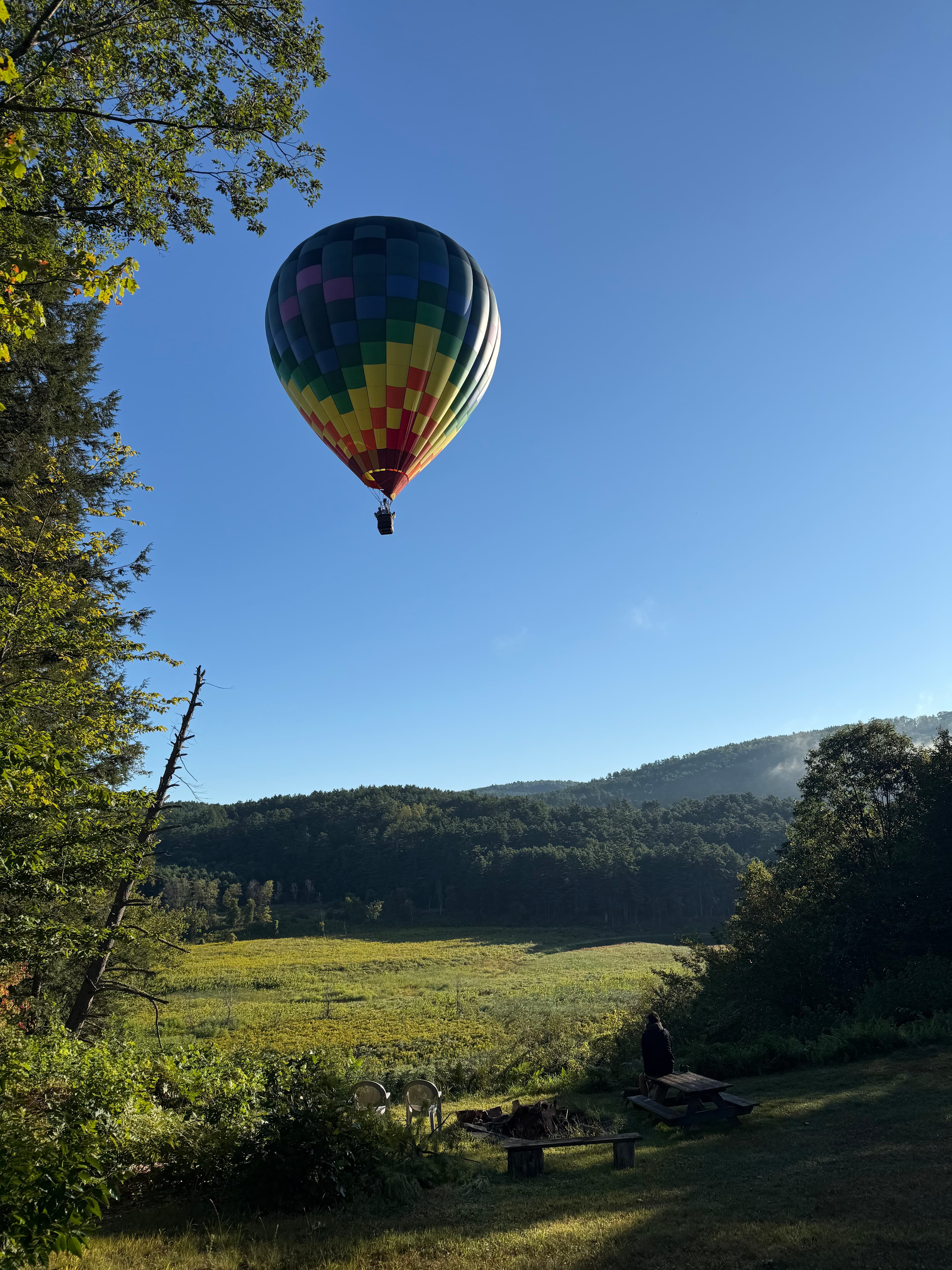 Early morning hot air balloons!
