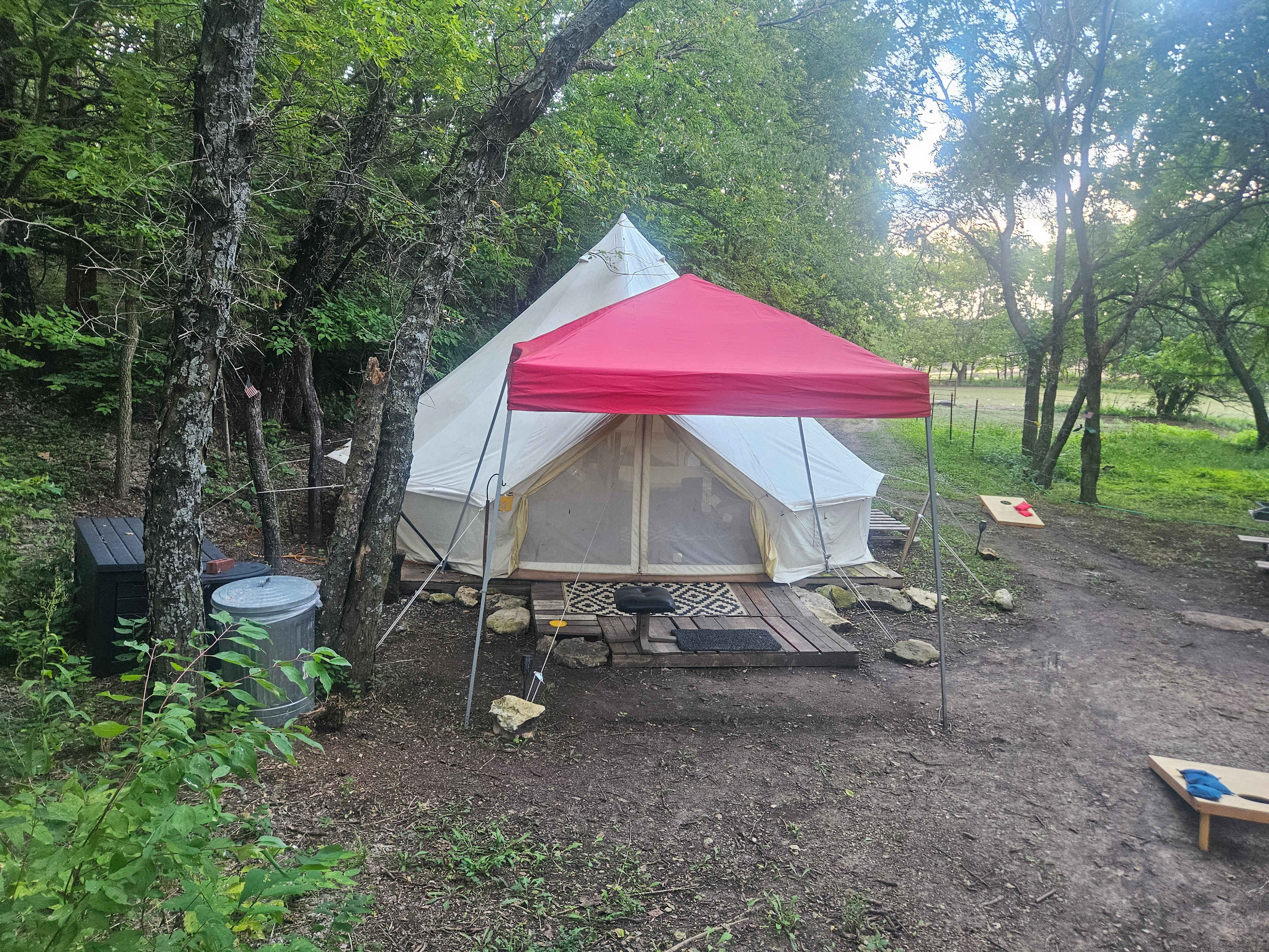 Glamping the Flint Hills