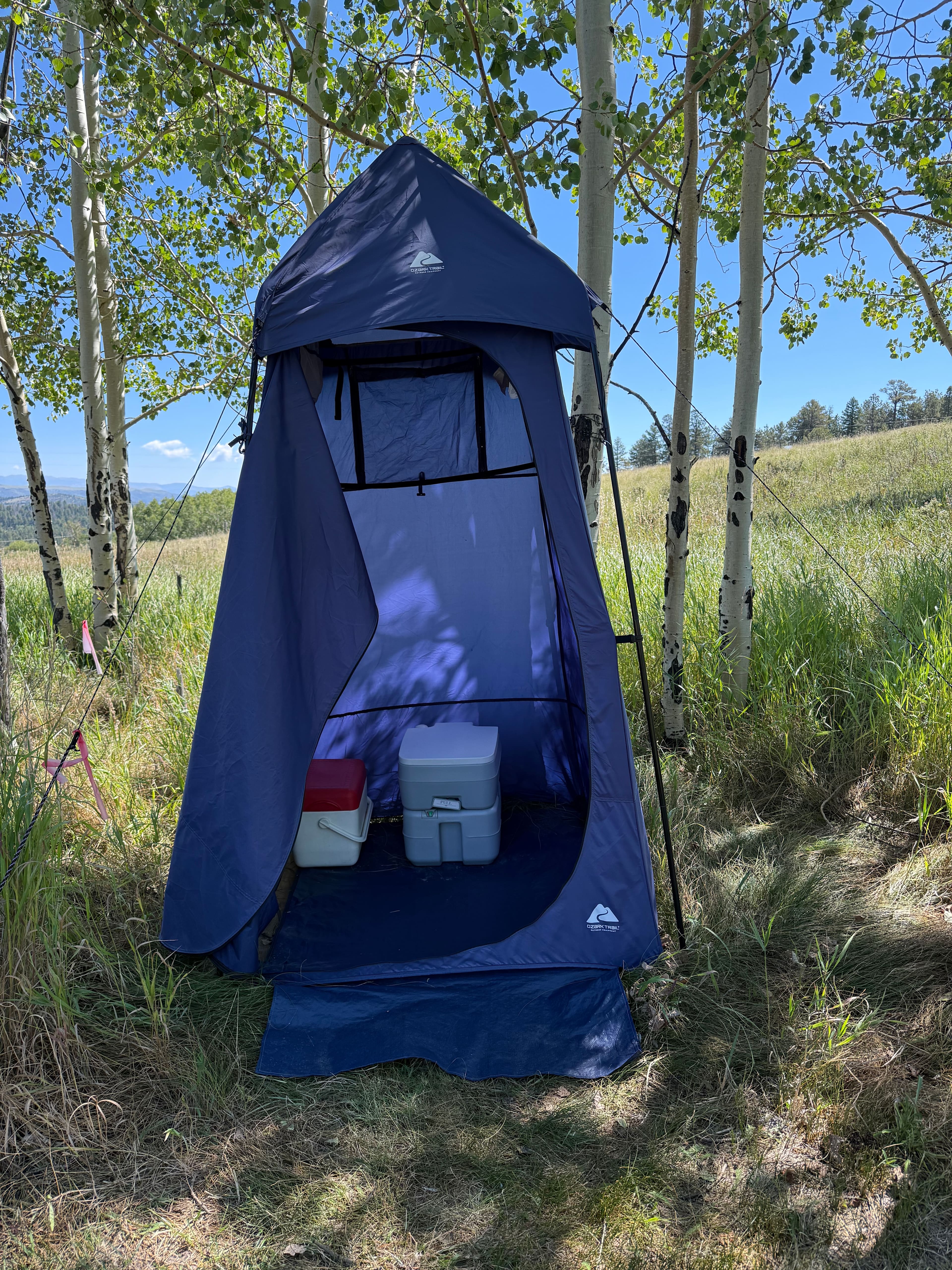 Campsite bathroom