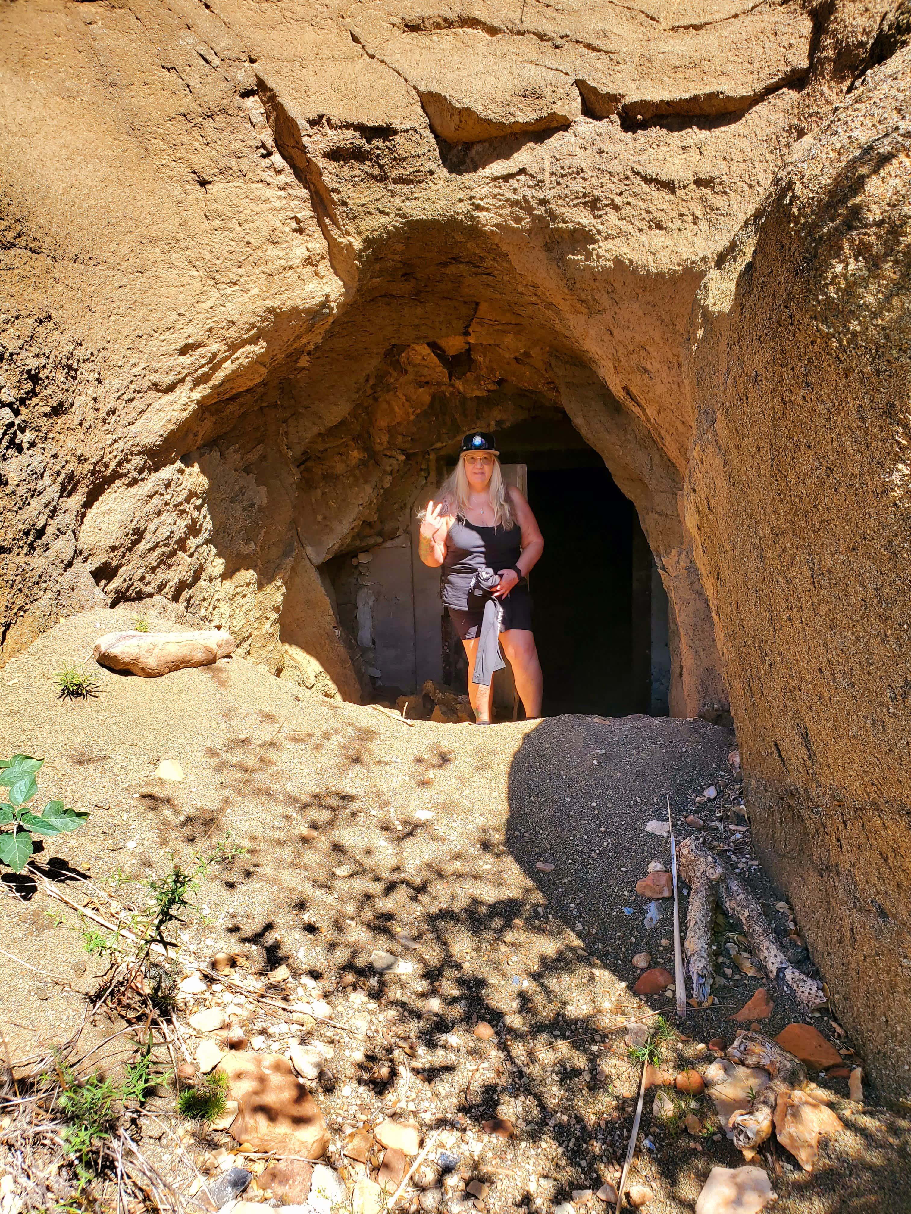 Entering one of the Mines