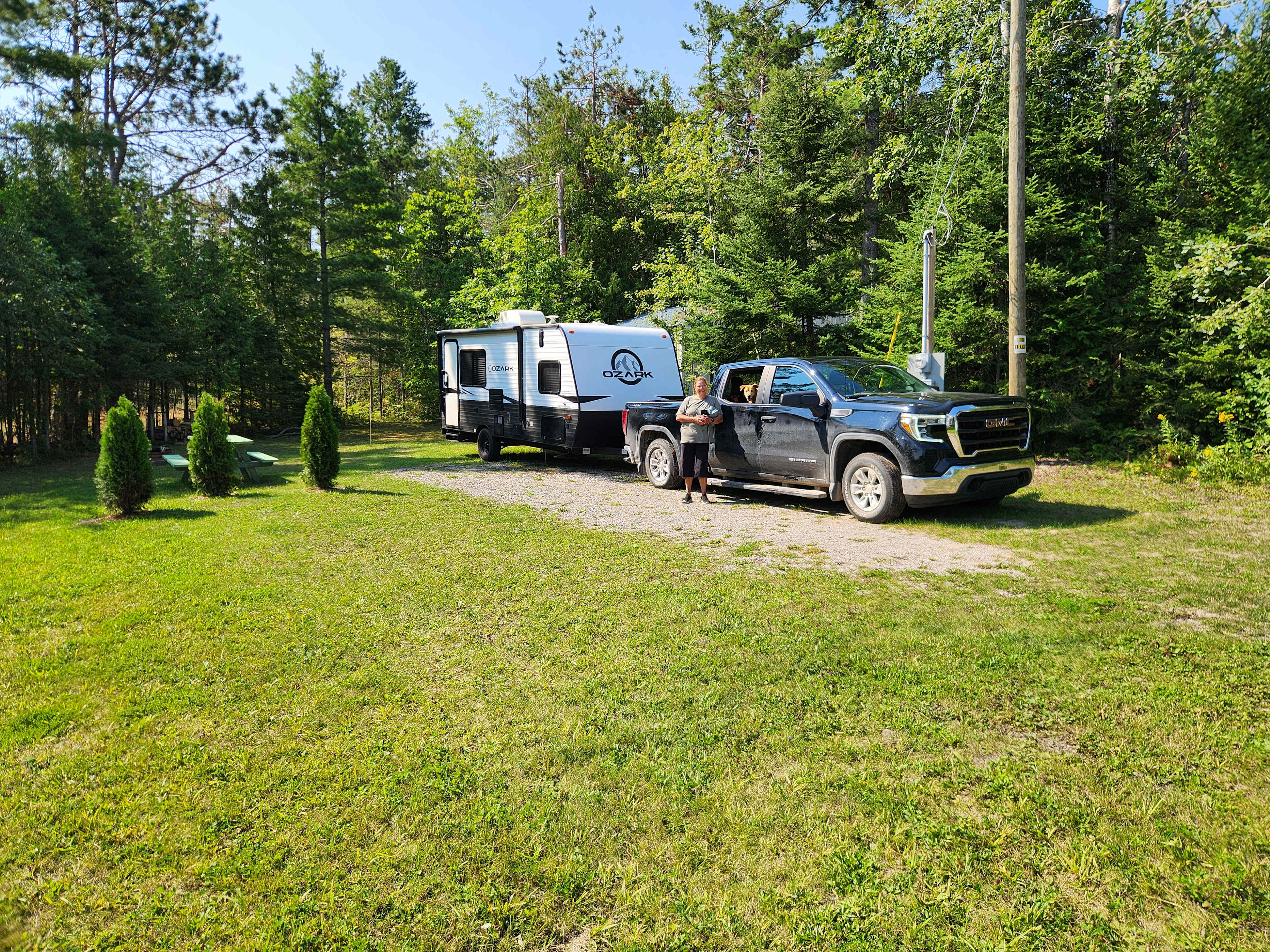 Lake Huron Private Campspot/Ocqueoc