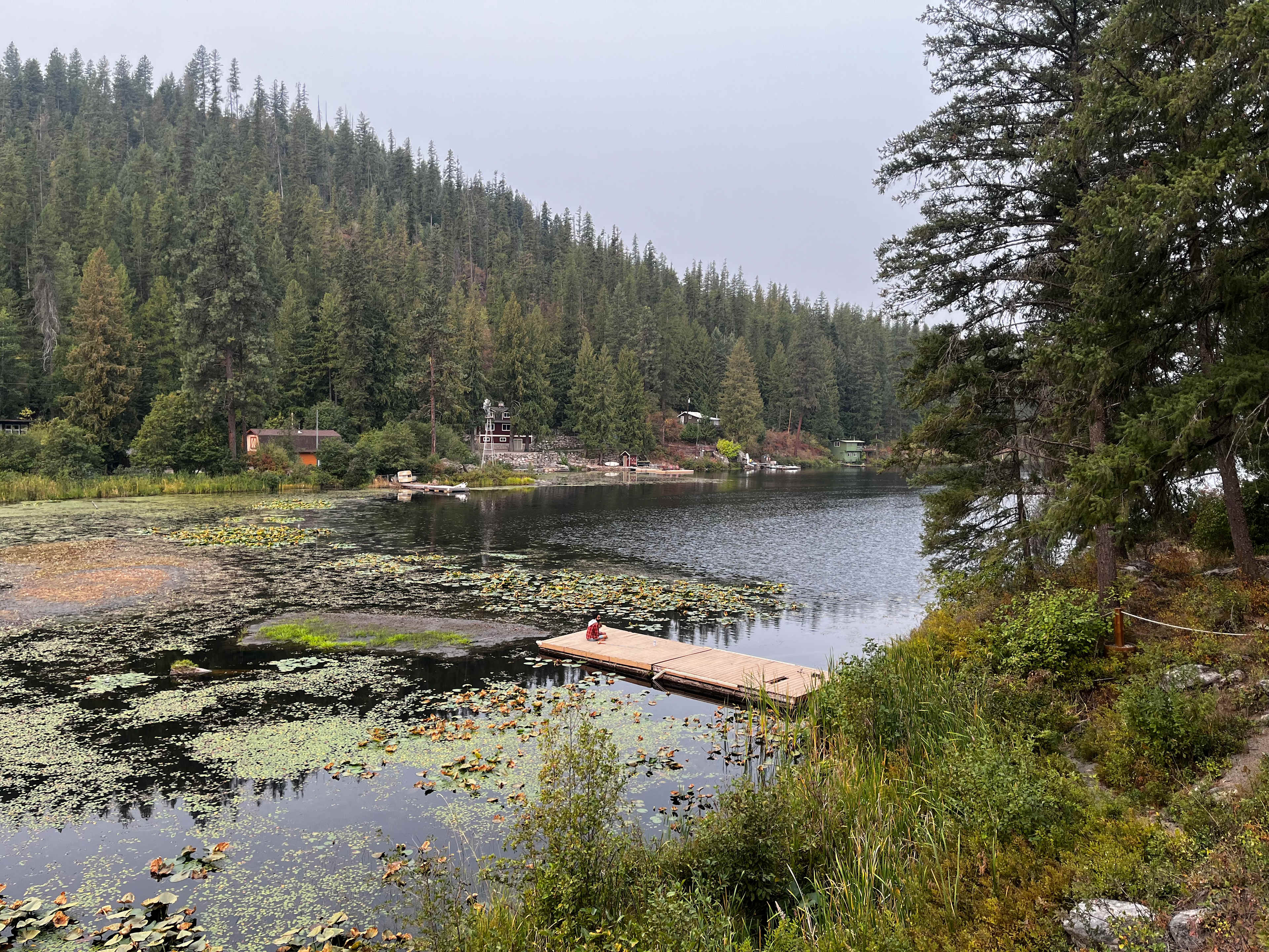 Didn’t get tired of this view, even in smoky weather