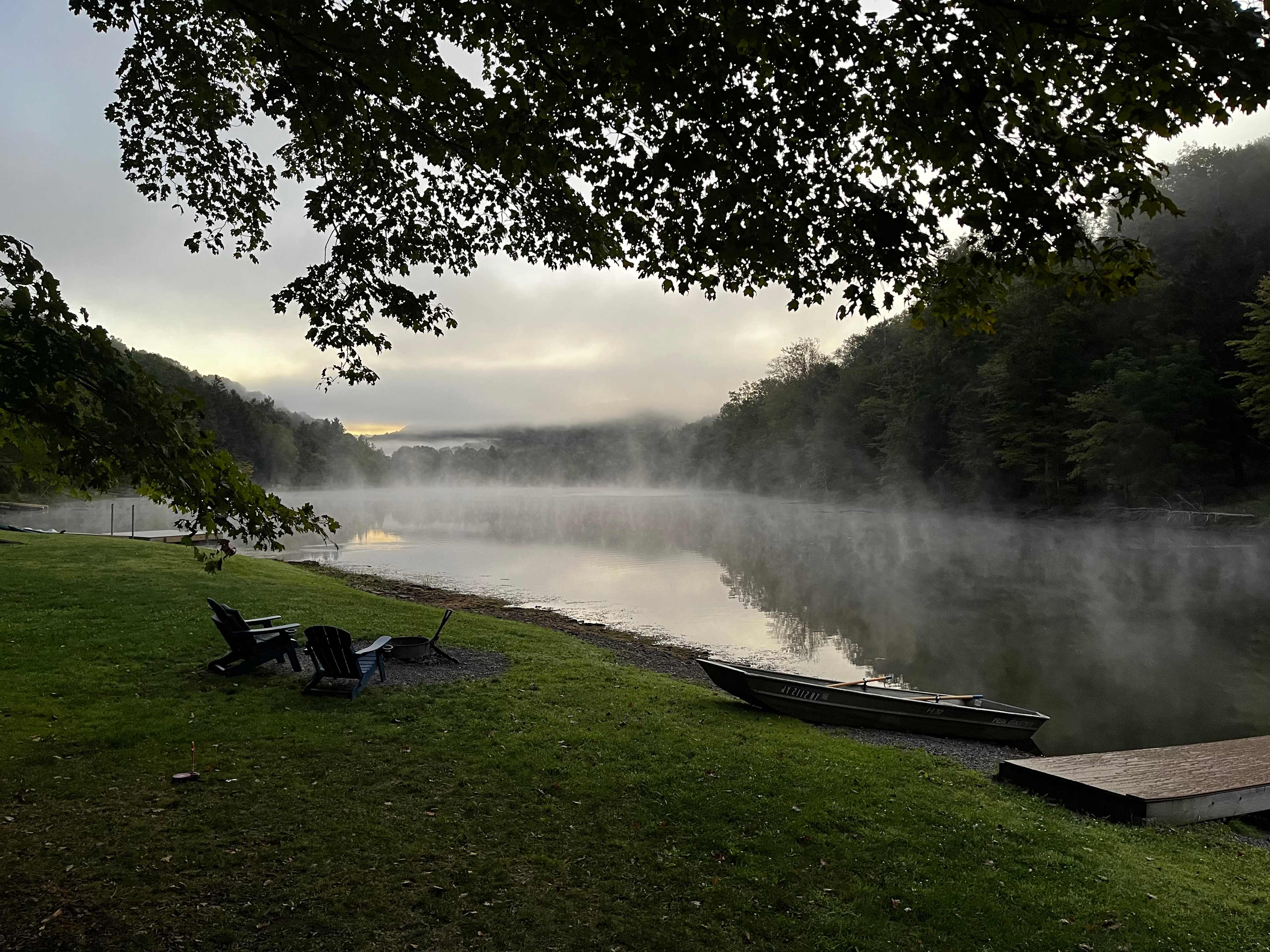 Lake Front Campsite !!!