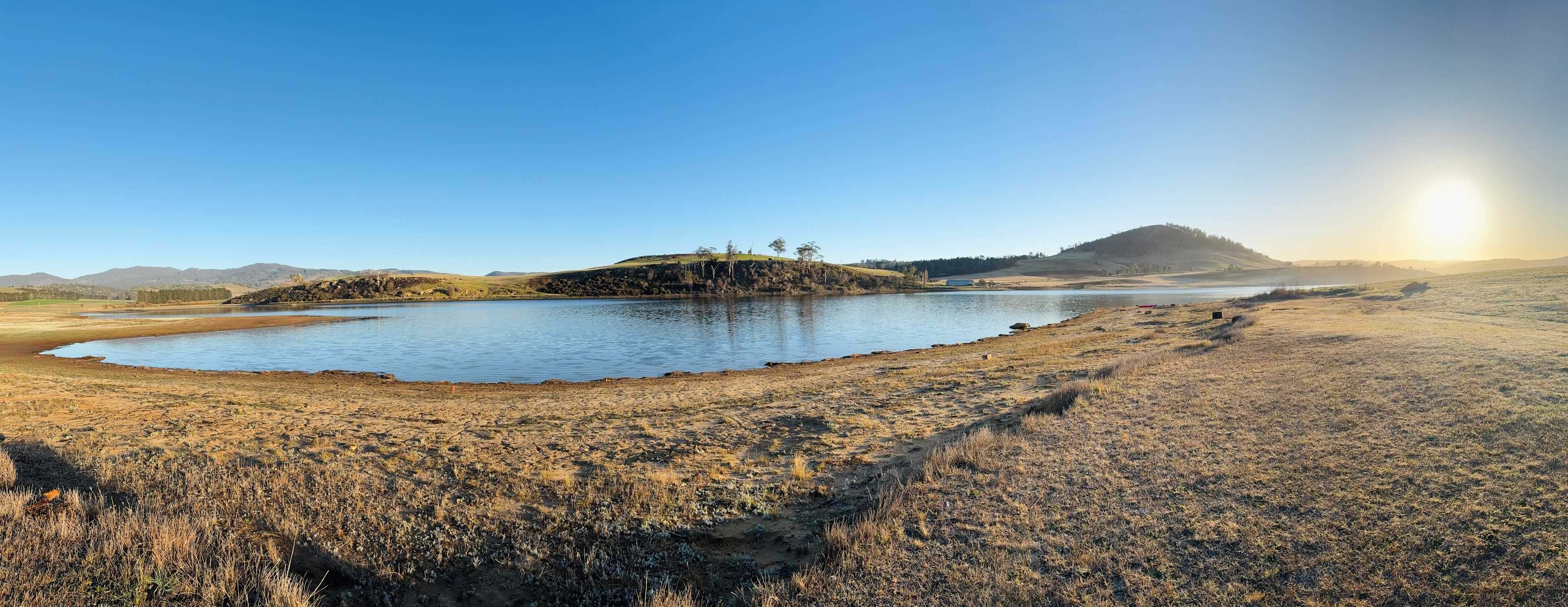 Panoramic shot if the location. 