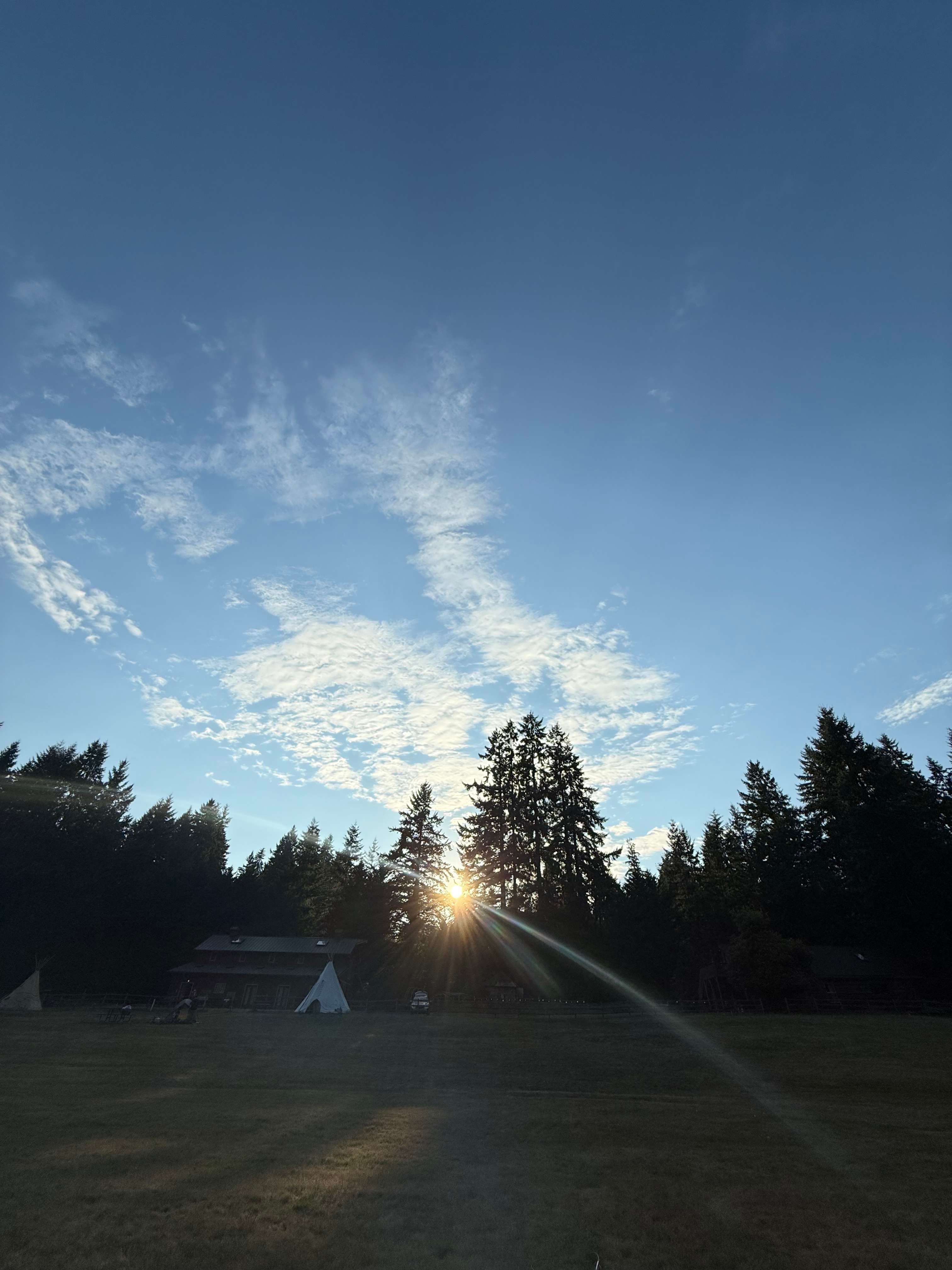 Sunsets were beautiful 