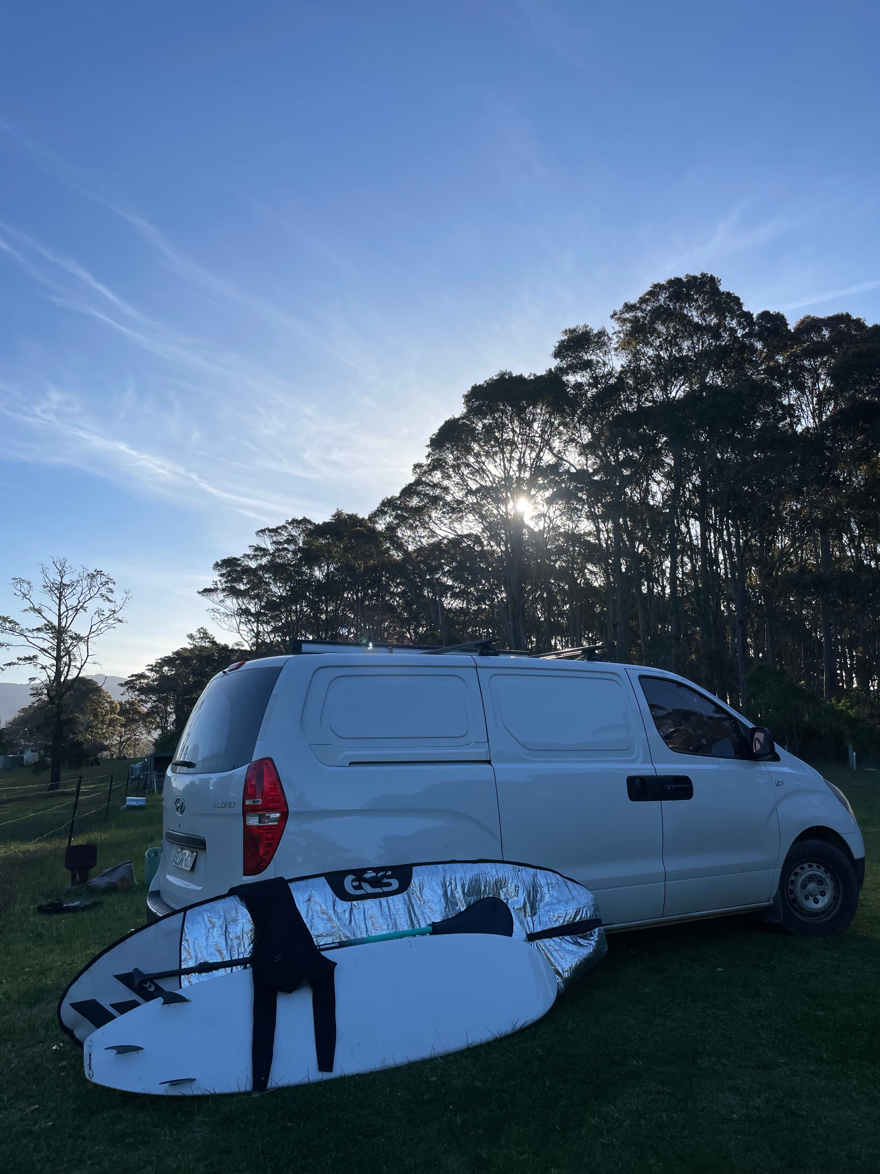 Sunset through the gums