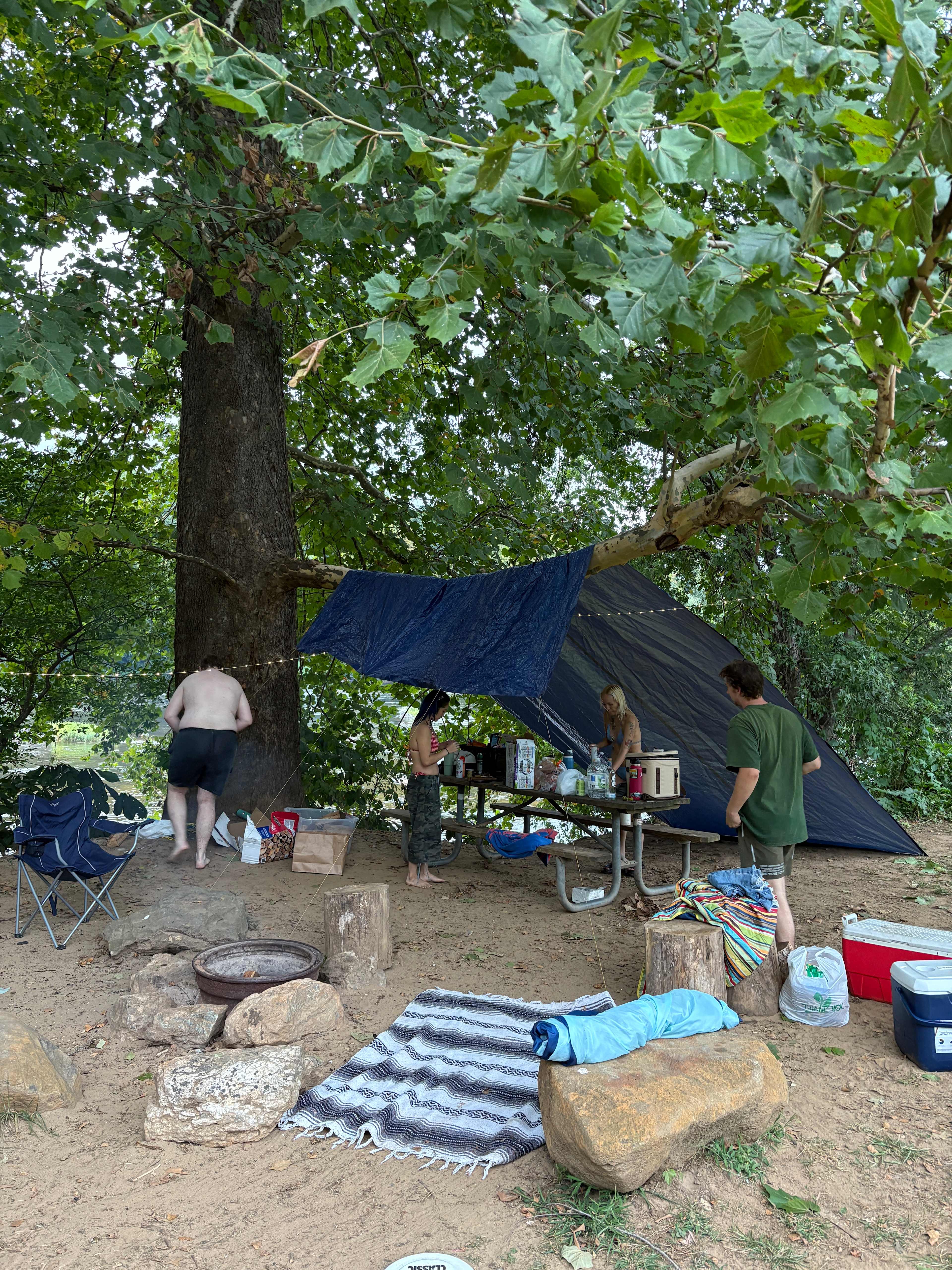 Seven Islands River Front Campsites
