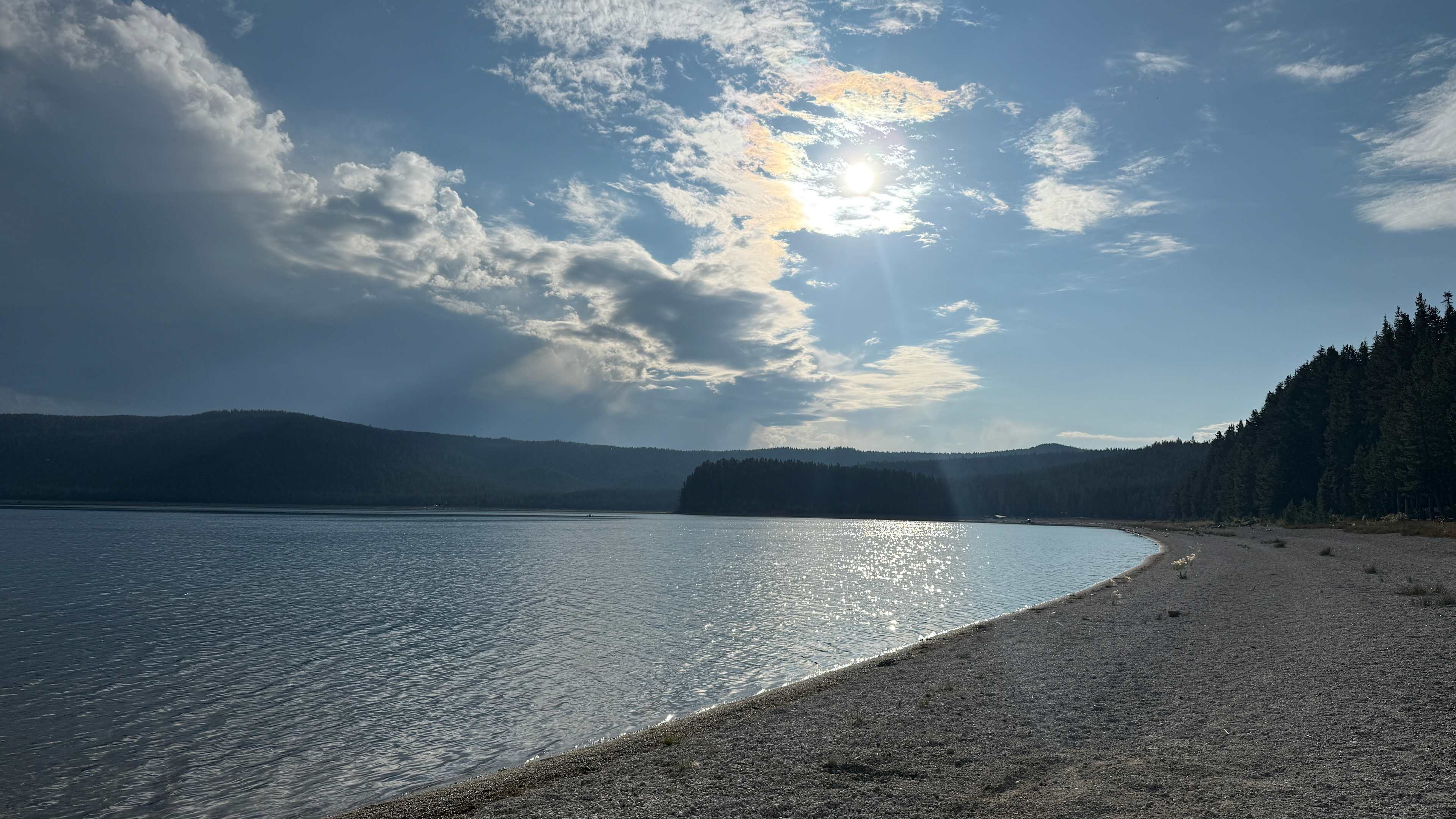 View from beachfront 400ft away from Ger