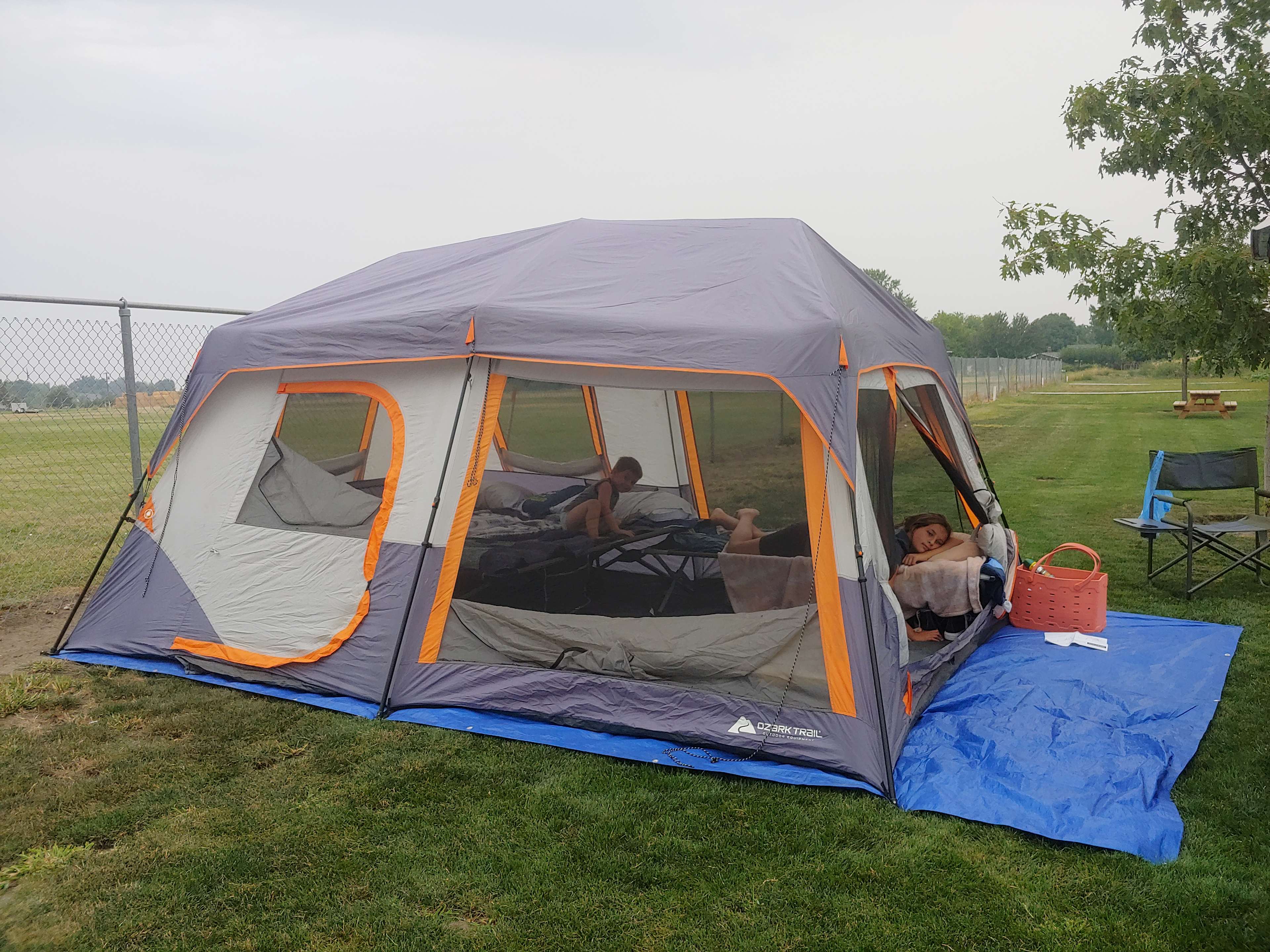 Camp all set