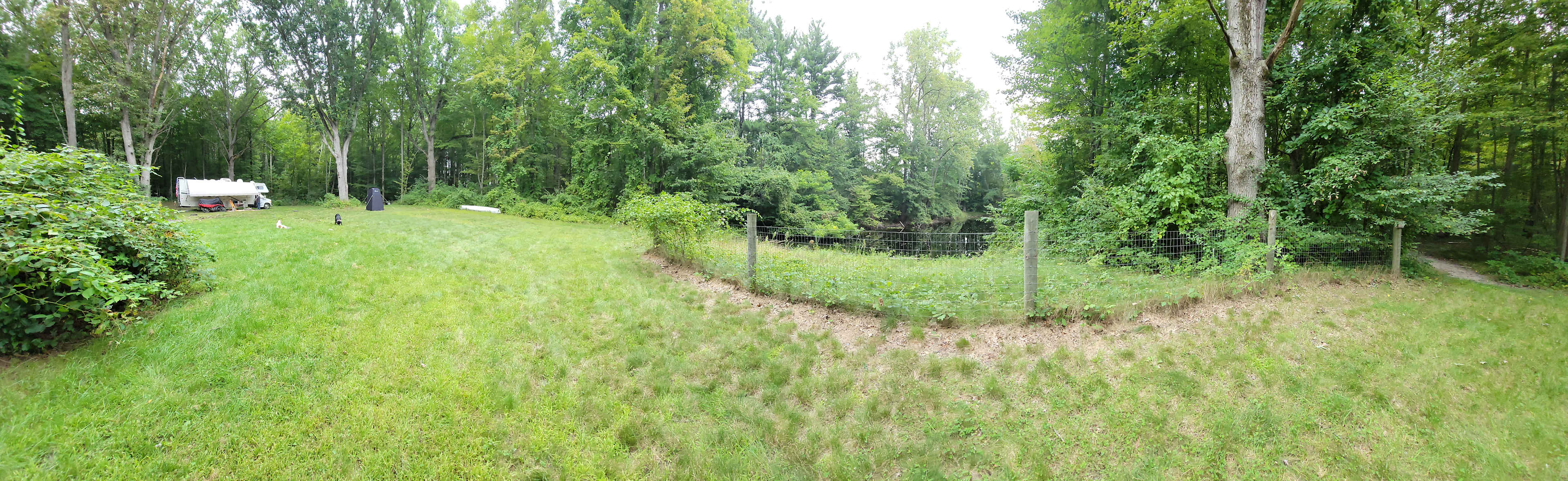 6+ Acre Rustic Forest Camp