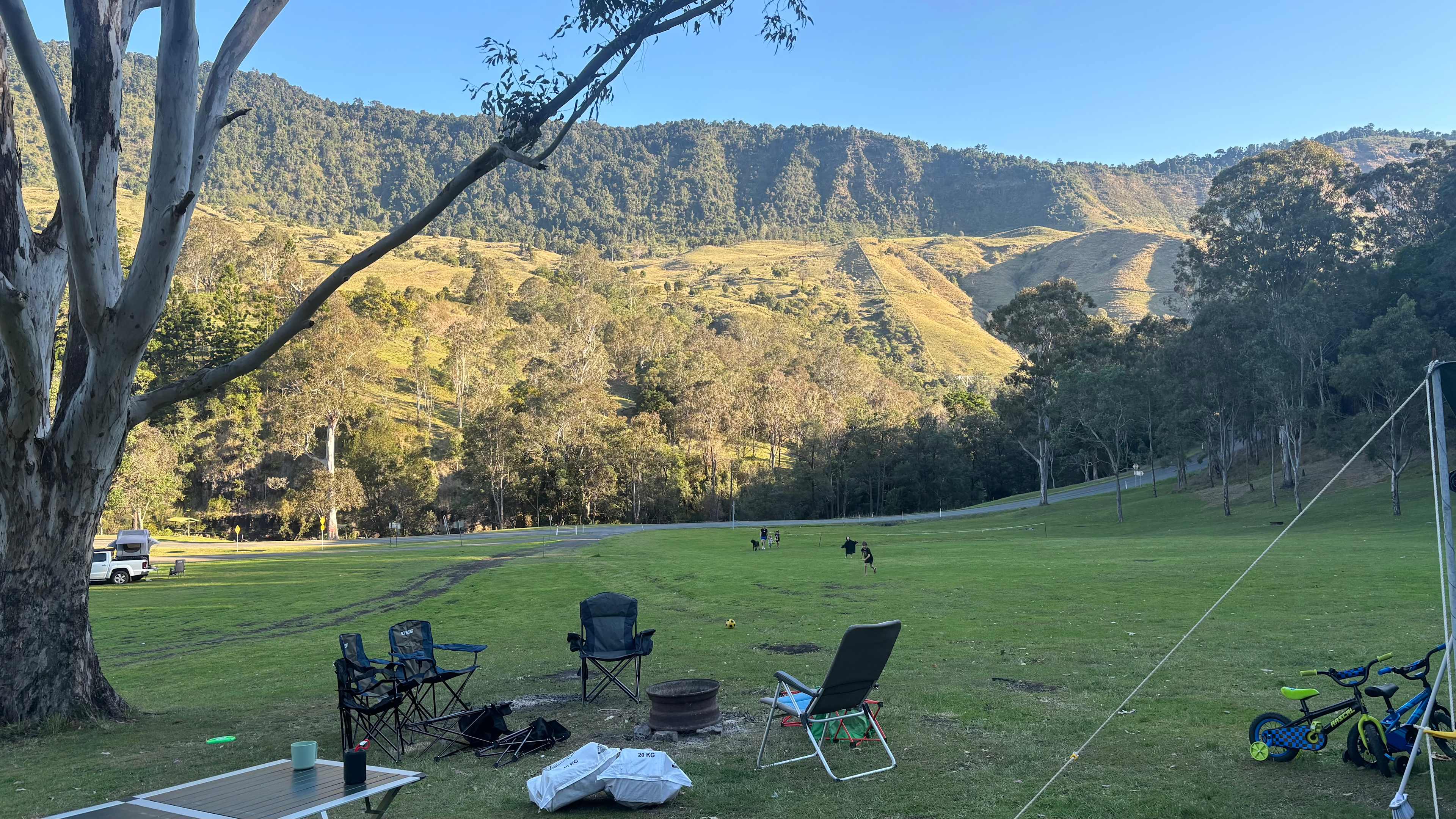Andrew Drynan Park-Camp with a view