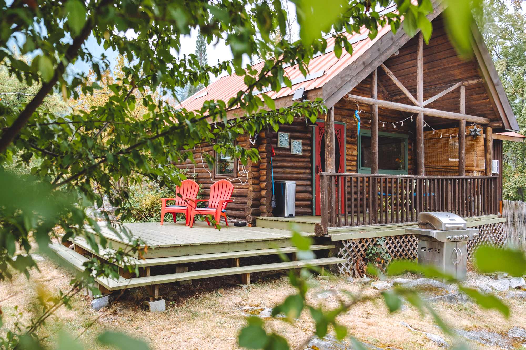 Lots of space to sit outside and enjoy nature. 