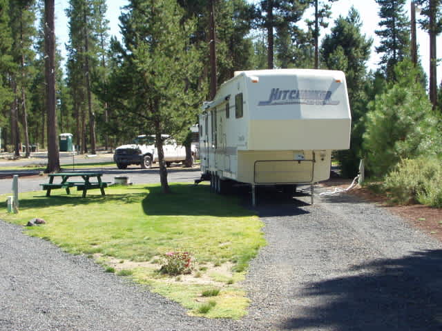 Big Pines RV Park, Crescent, Oregon
